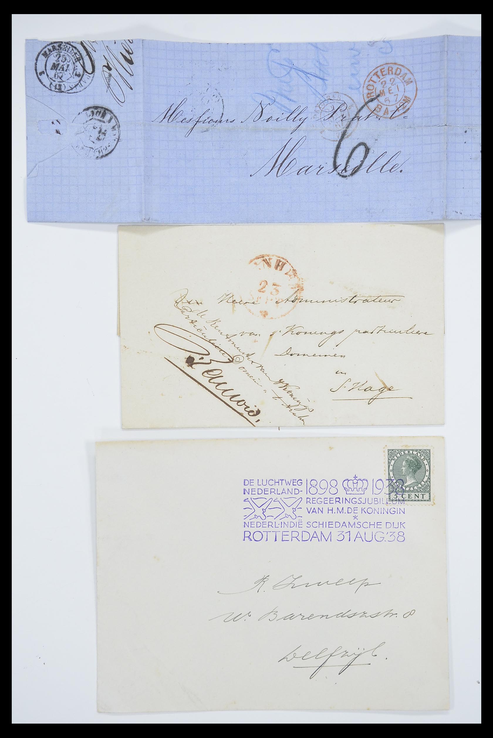 33536 241 - Stamp collection 33536 Netherlands covers 1800-1950.