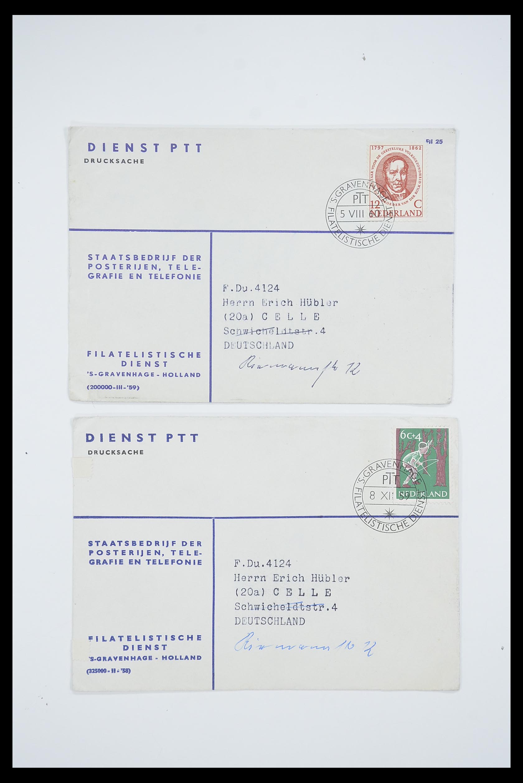 33536 246 - Stamp collection 33536 Netherlands covers 1800-1950.