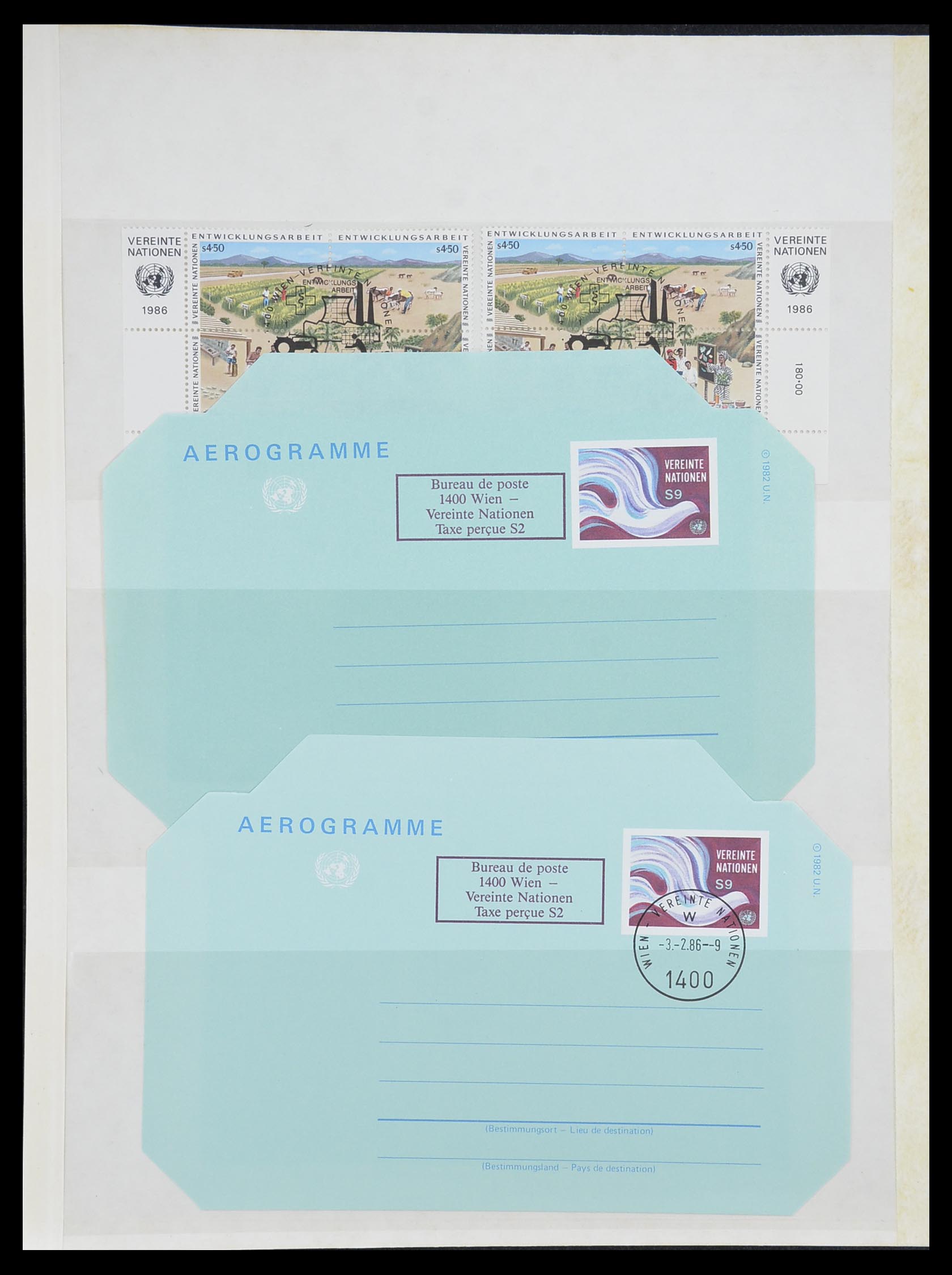 33538 014 - Postzegelverzameling 33538 Verenigde Naties t/m 2017!