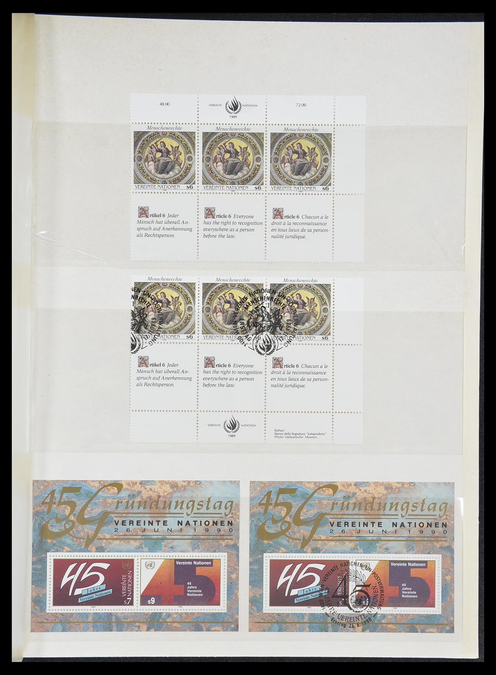 33538 024 - Postzegelverzameling 33538 Verenigde Naties t/m 2017!