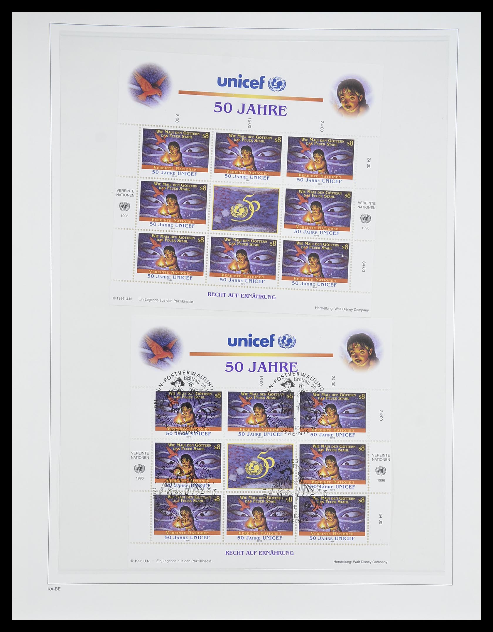 33538 065 - Postzegelverzameling 33538 Verenigde Naties t/m 2017!
