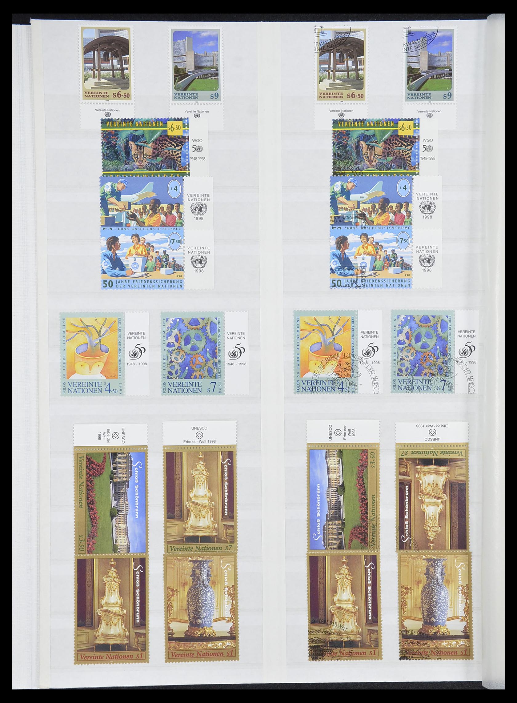 33538 076 - Postzegelverzameling 33538 Verenigde Naties t/m 2017!