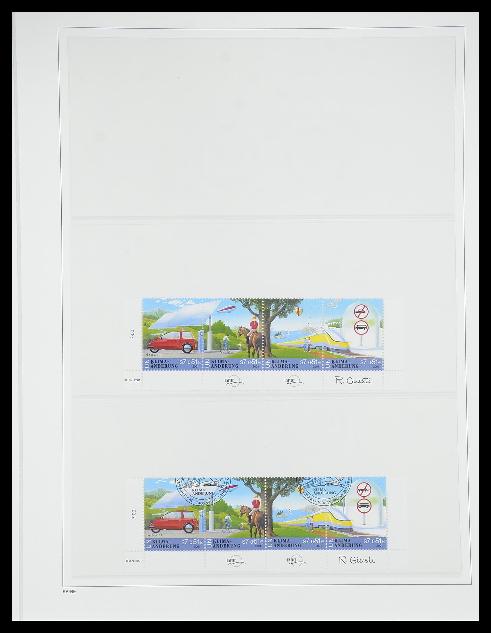 33538 088 - Postzegelverzameling 33538 Verenigde Naties t/m 2017!