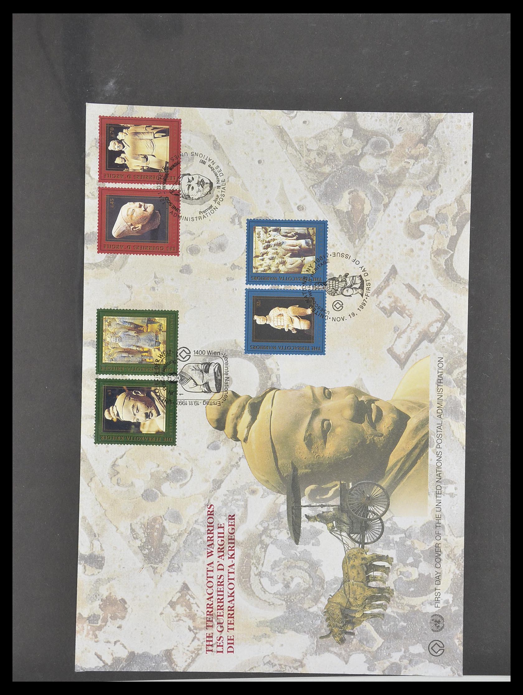 33538 097 - Postzegelverzameling 33538 Verenigde Naties t/m 2017!