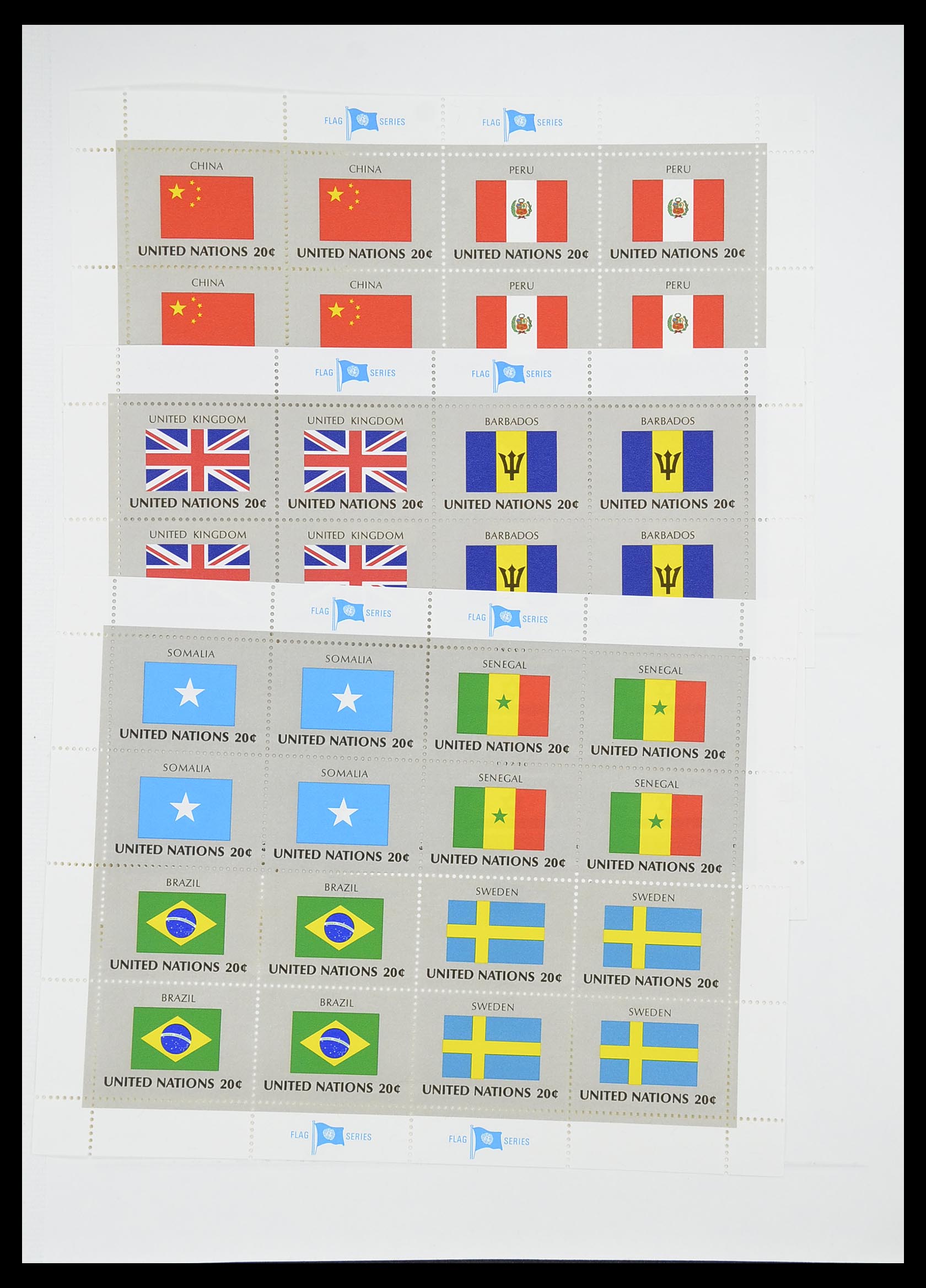33538 491 - Postzegelverzameling 33538 Verenigde Naties t/m 2017!