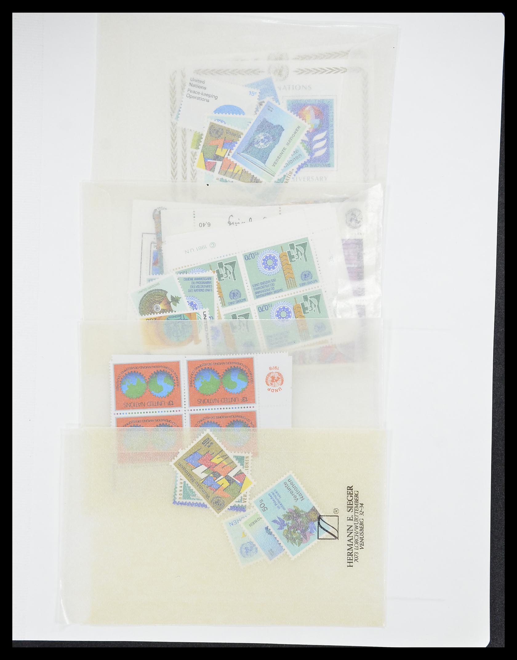33538 530 - Postzegelverzameling 33538 Verenigde Naties t/m 2017!
