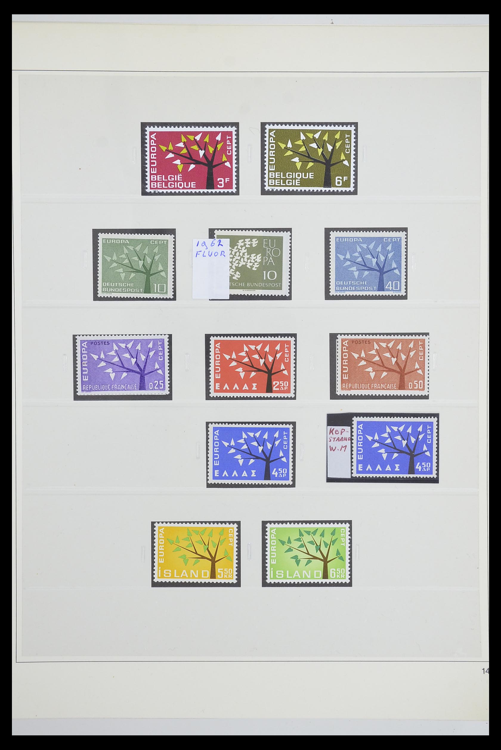 33539 0018 - Postzegelverzameling 33539 Europa CEPT 1942-2008.