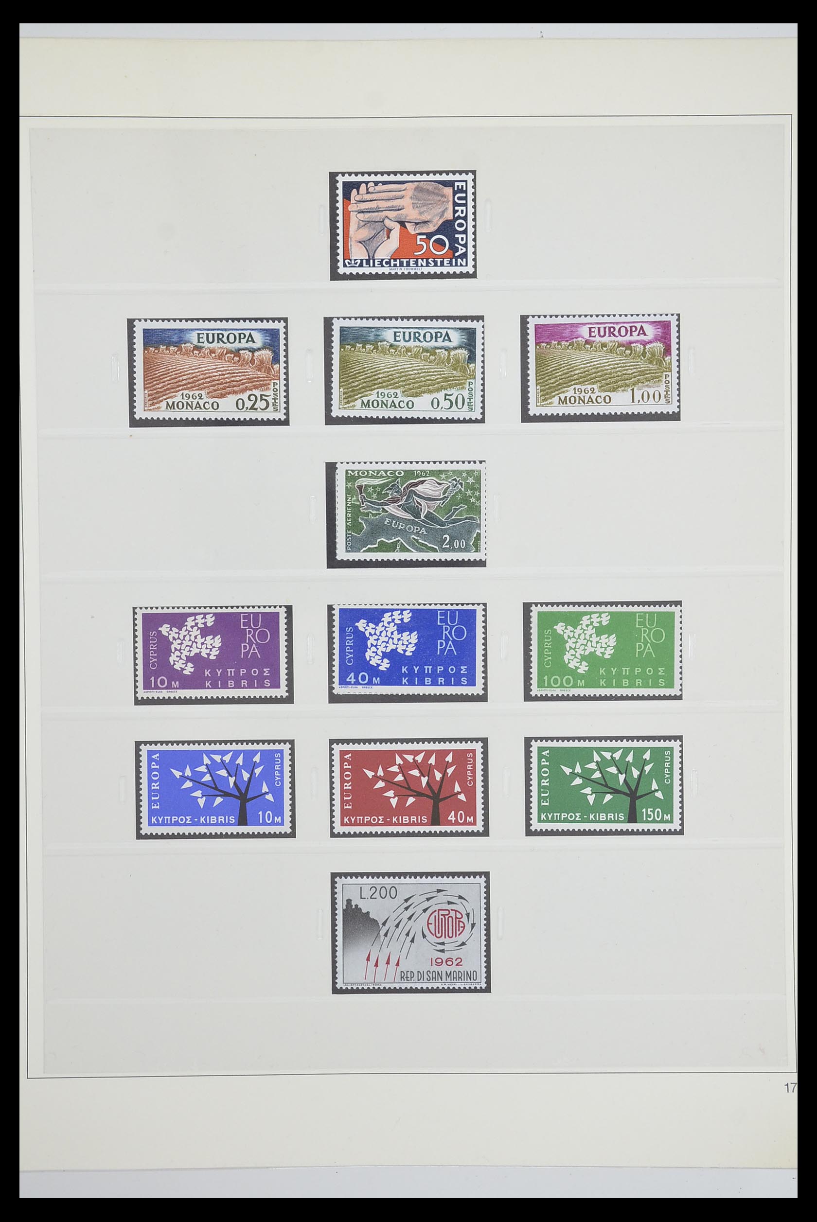 33539 0021 - Postzegelverzameling 33539 Europa CEPT 1942-2008.
