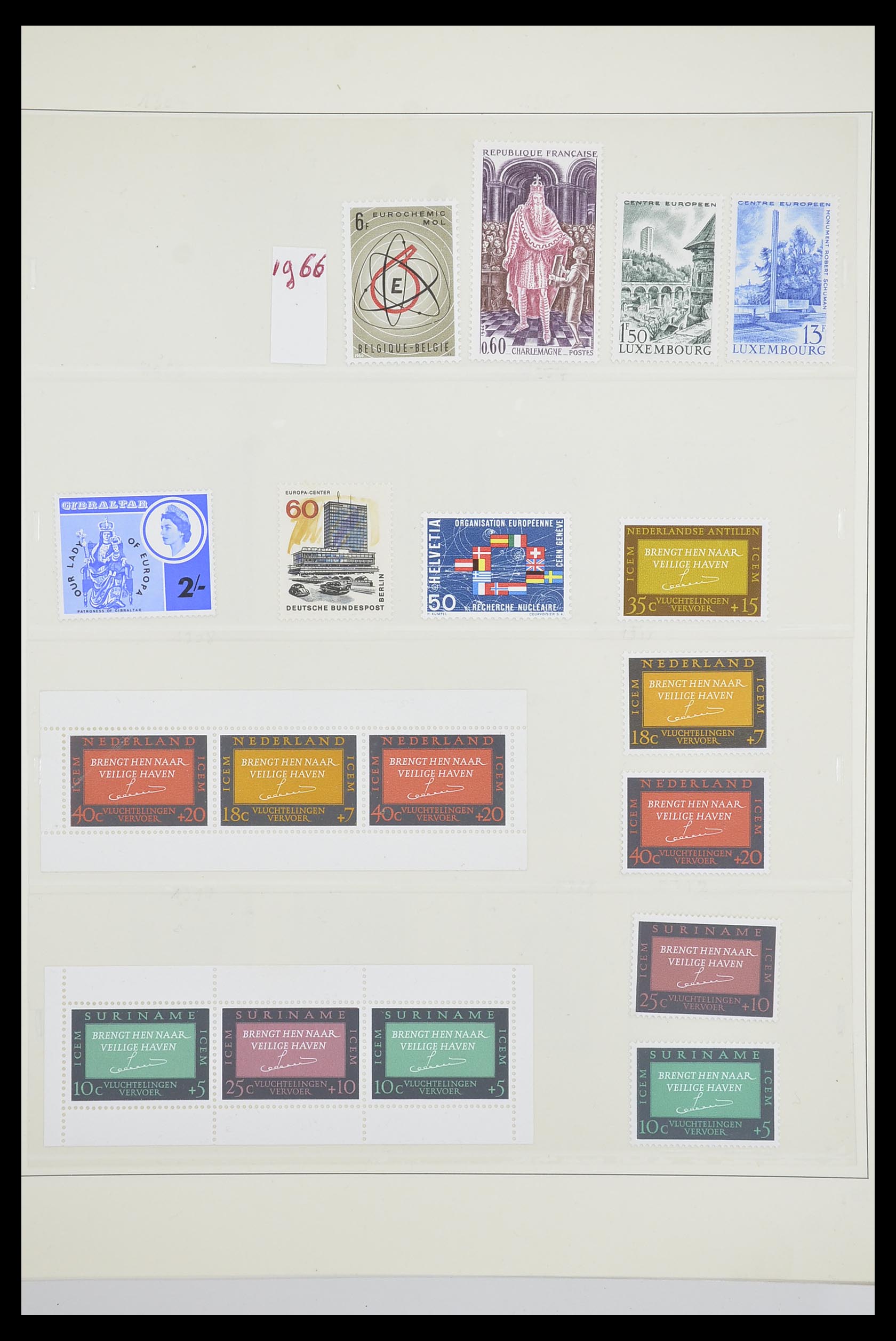 33539 0038 - Postzegelverzameling 33539 Europa CEPT 1942-2008.