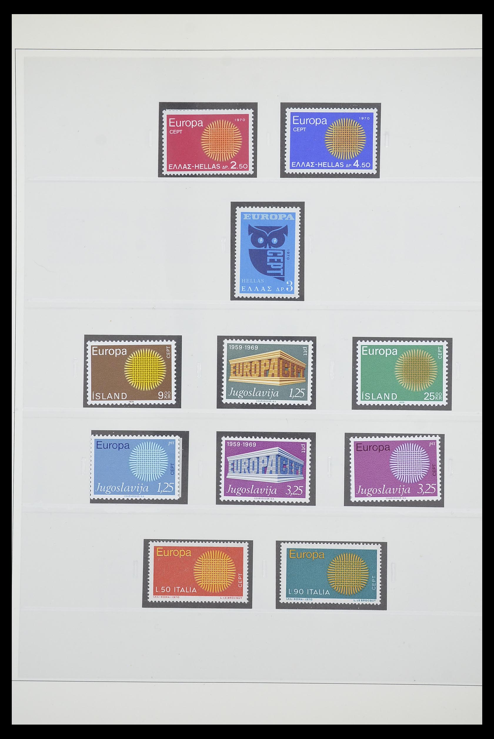 33539 0058 - Postzegelverzameling 33539 Europa CEPT 1942-2008.