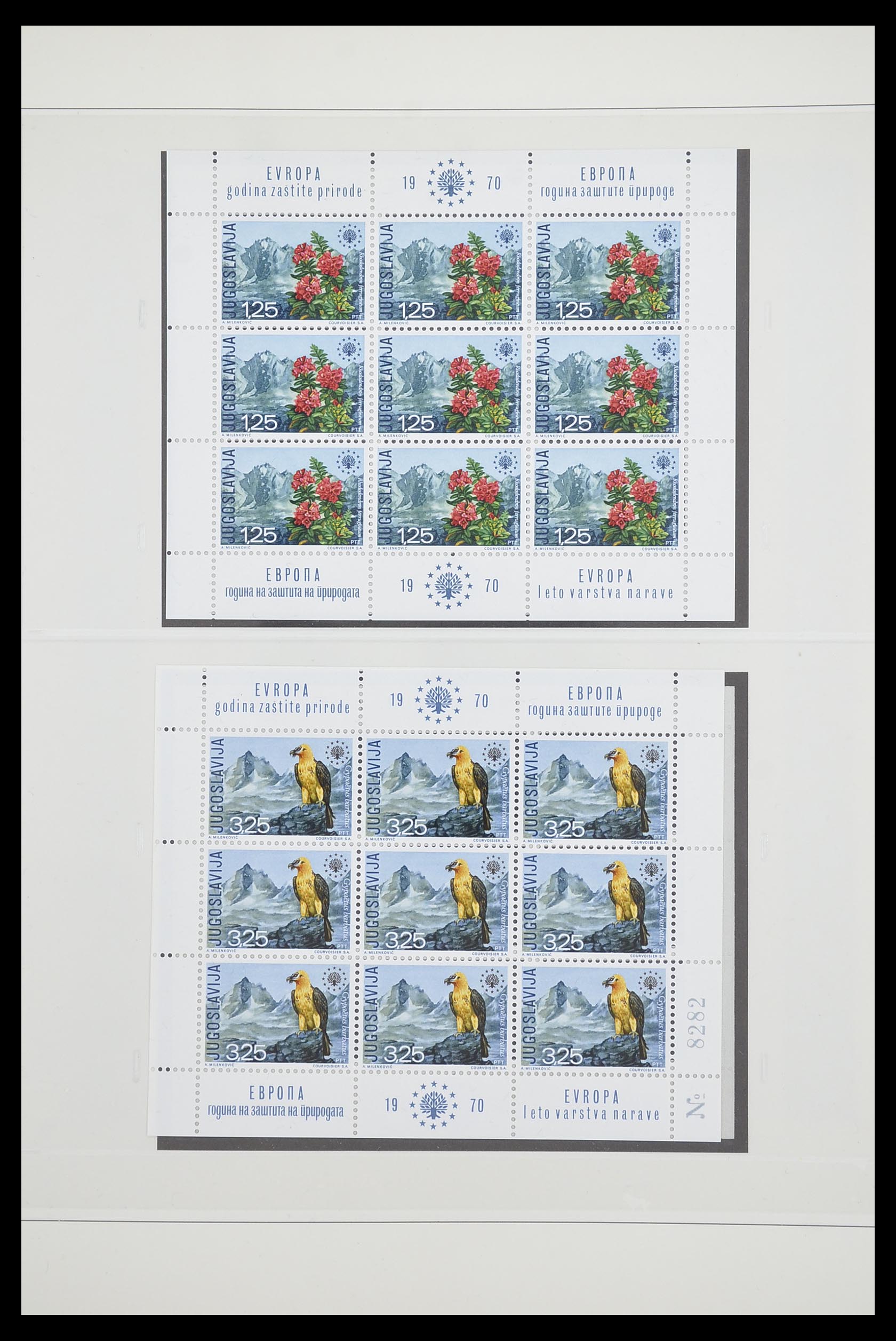 33539 0063 - Postzegelverzameling 33539 Europa CEPT 1942-2008.