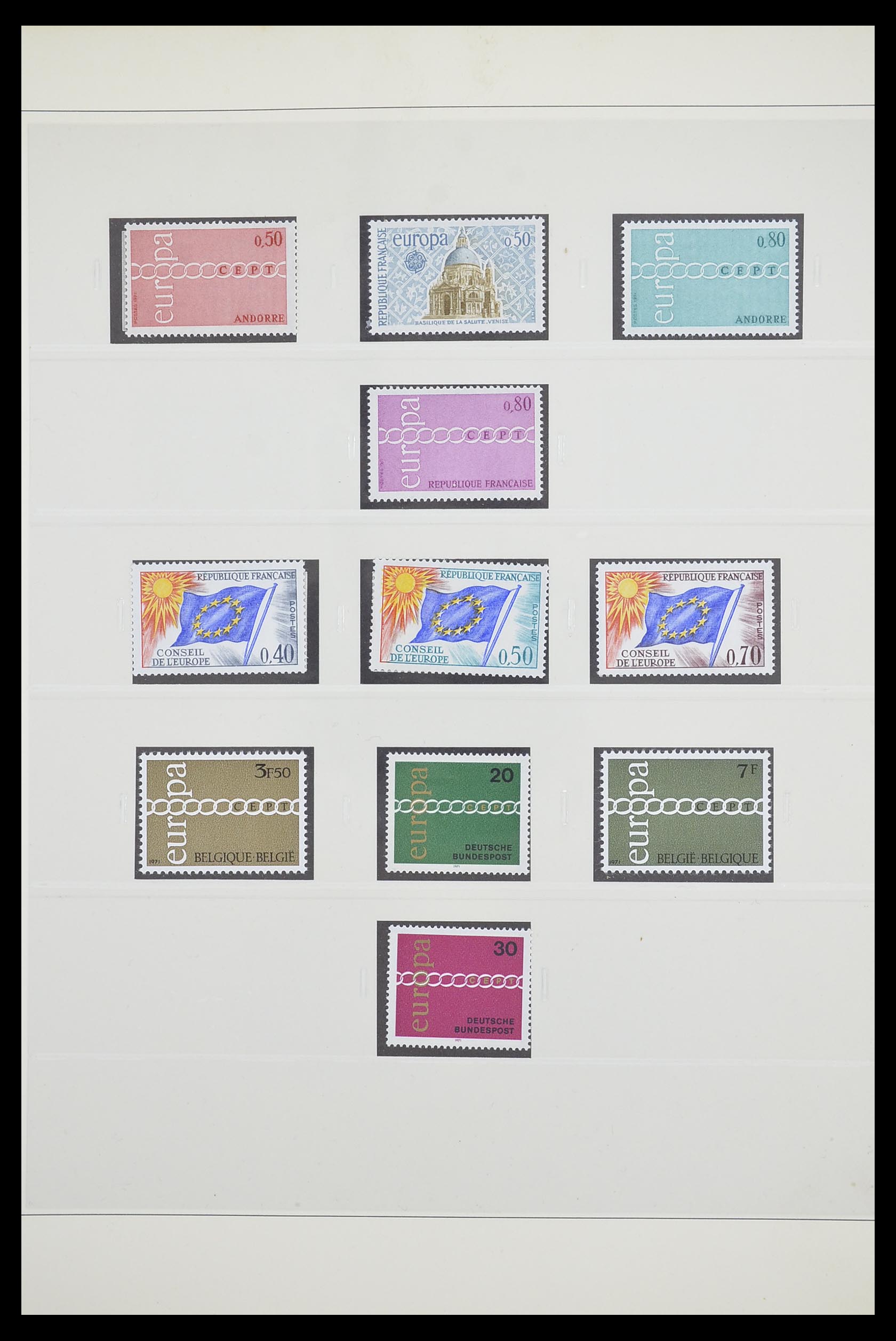 33539 0068 - Postzegelverzameling 33539 Europa CEPT 1942-2008.
