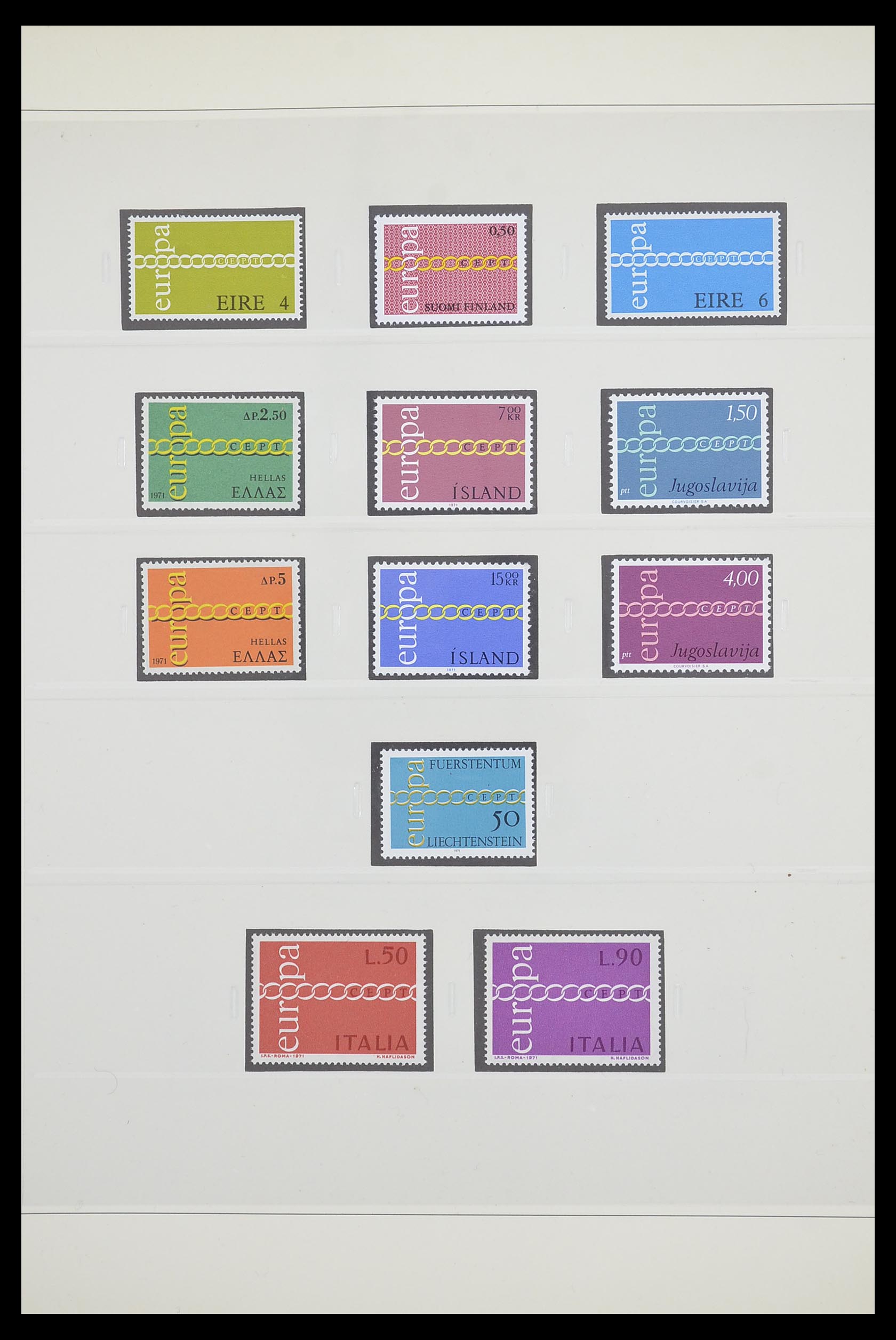 33539 0069 - Postzegelverzameling 33539 Europa CEPT 1942-2008.