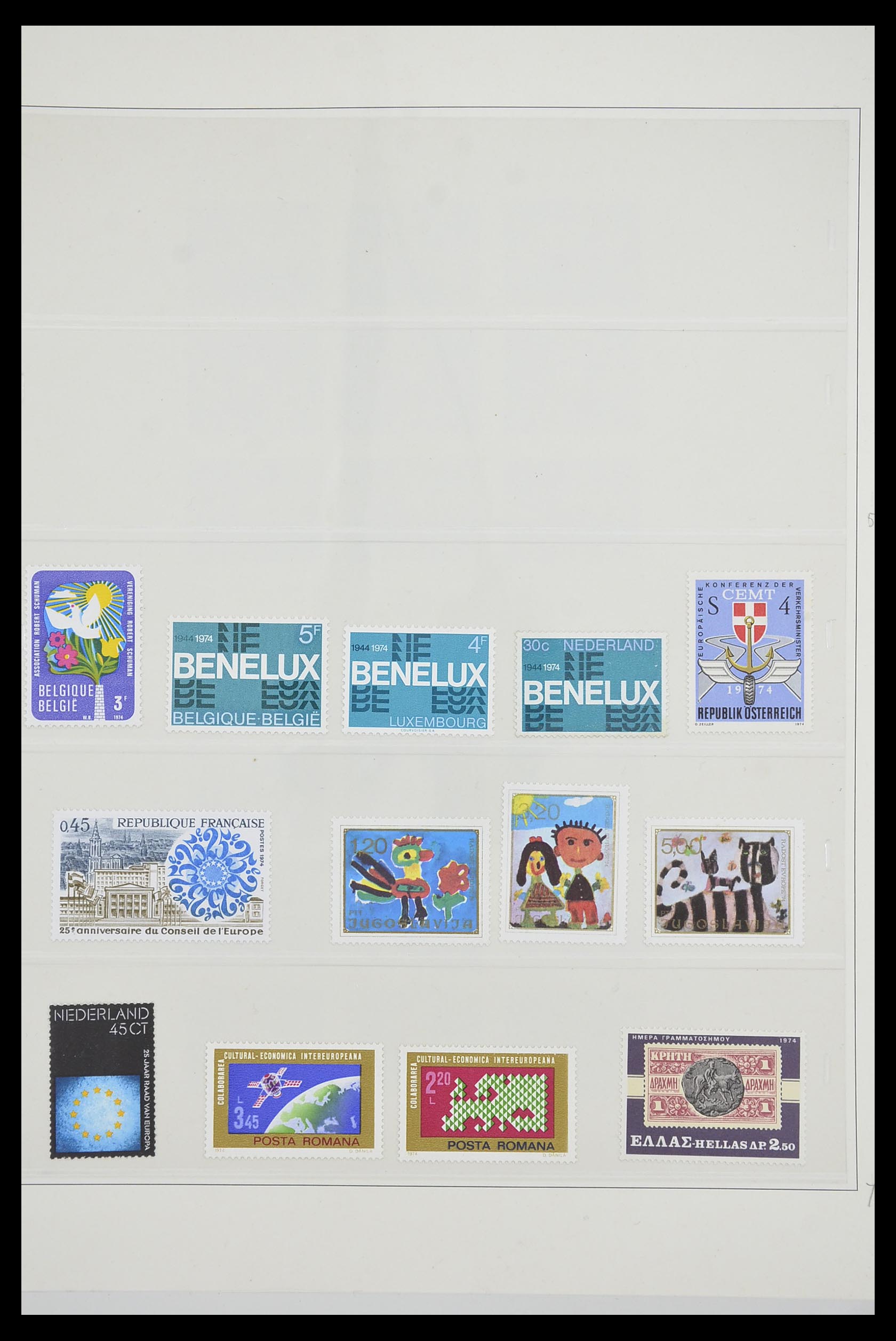33539 0093 - Postzegelverzameling 33539 Europa CEPT 1942-2008.