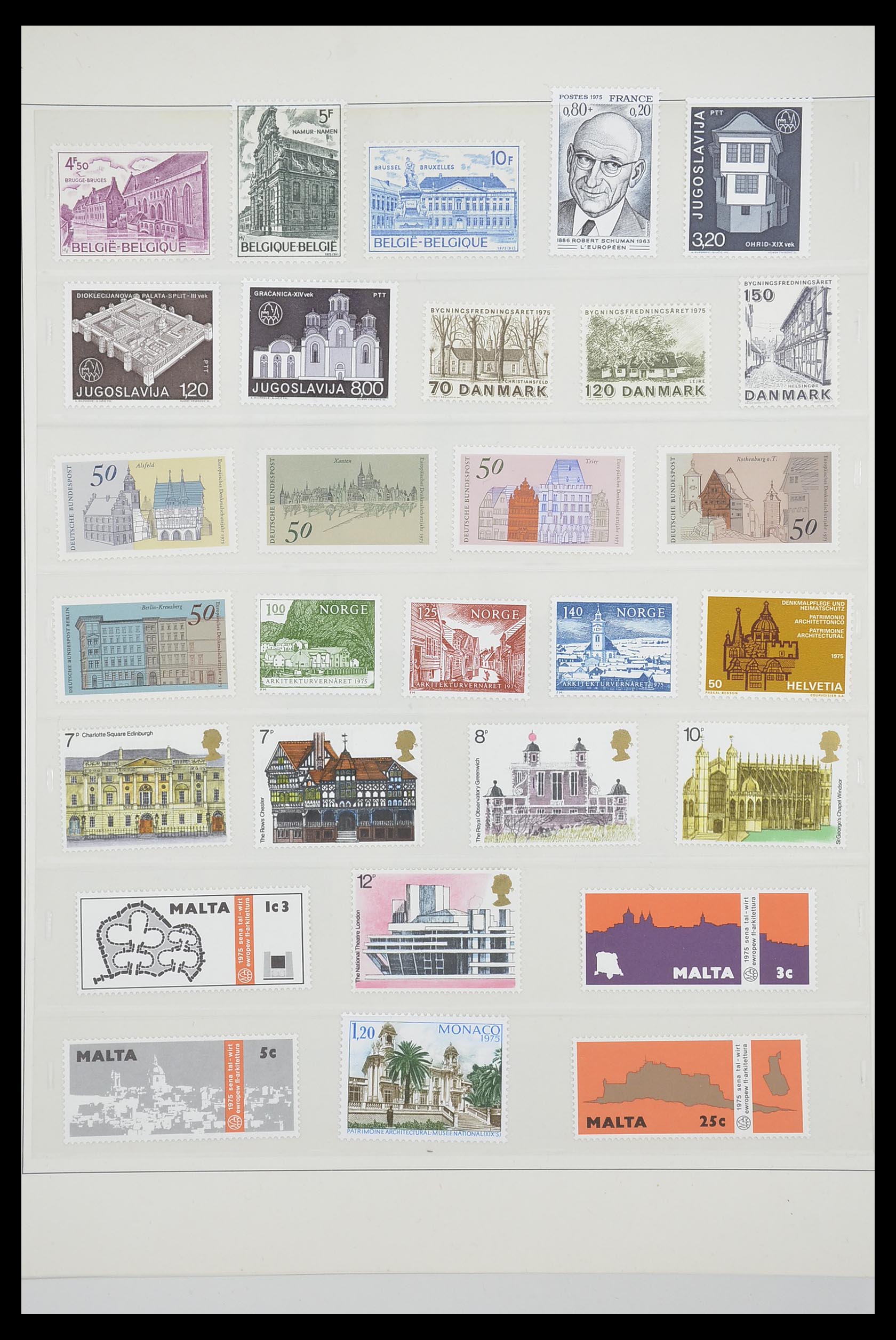 33539 0103 - Postzegelverzameling 33539 Europa CEPT 1942-2008.
