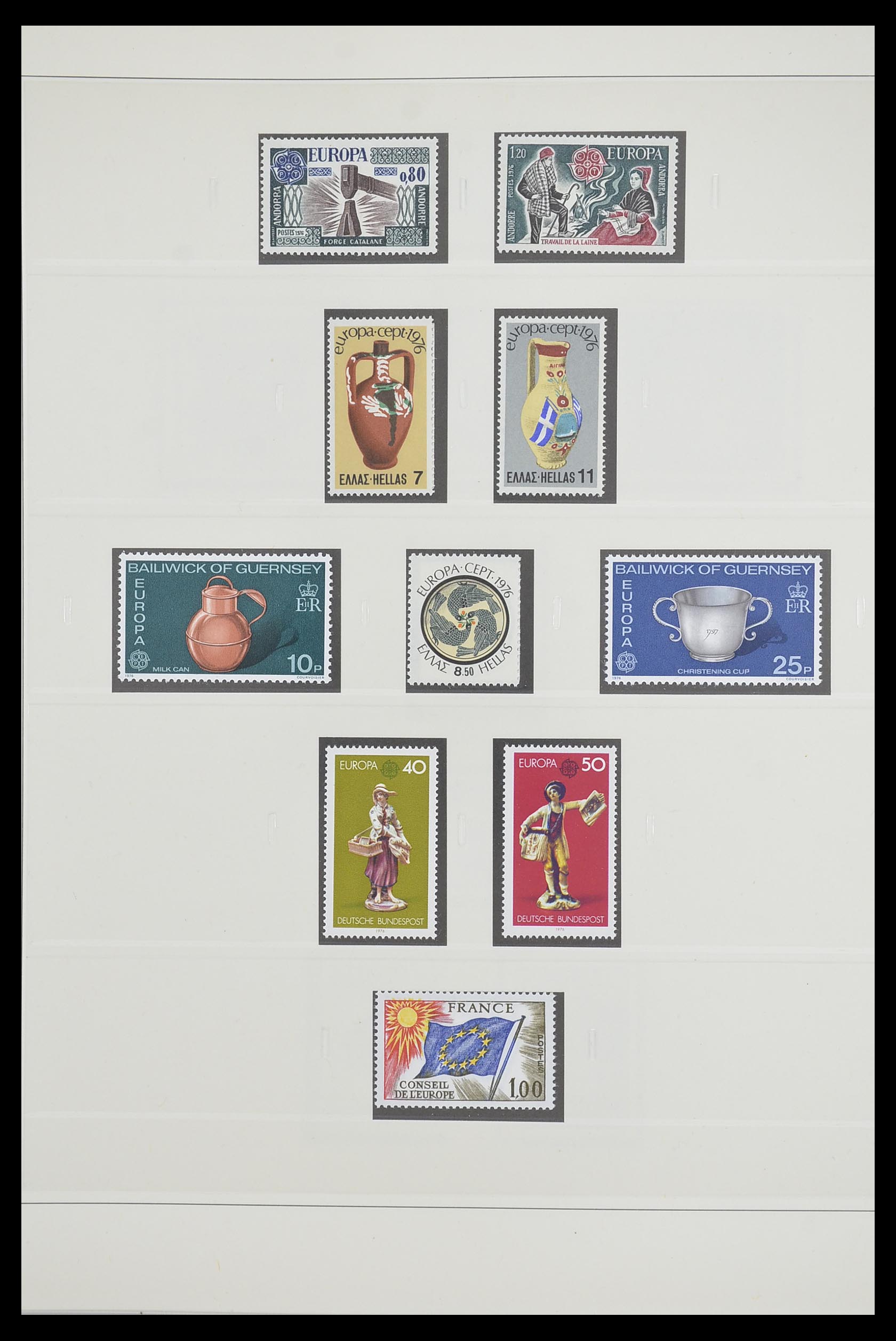 33539 0118 - Postzegelverzameling 33539 Europa CEPT 1942-2008.