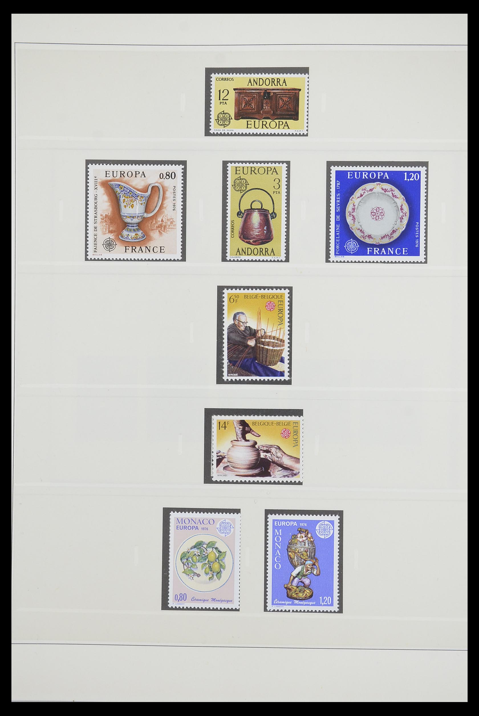 33539 0119 - Postzegelverzameling 33539 Europa CEPT 1942-2008.