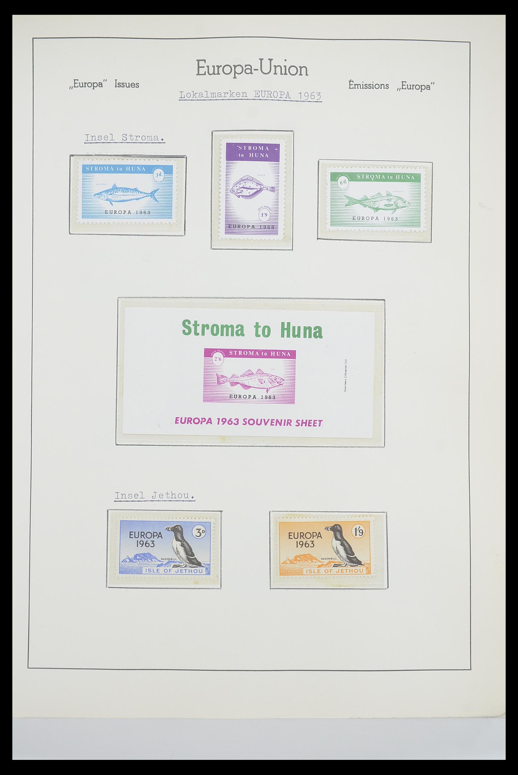 33539 1462 - Stamp collection 33539 Europa CEPT 1942-2008.