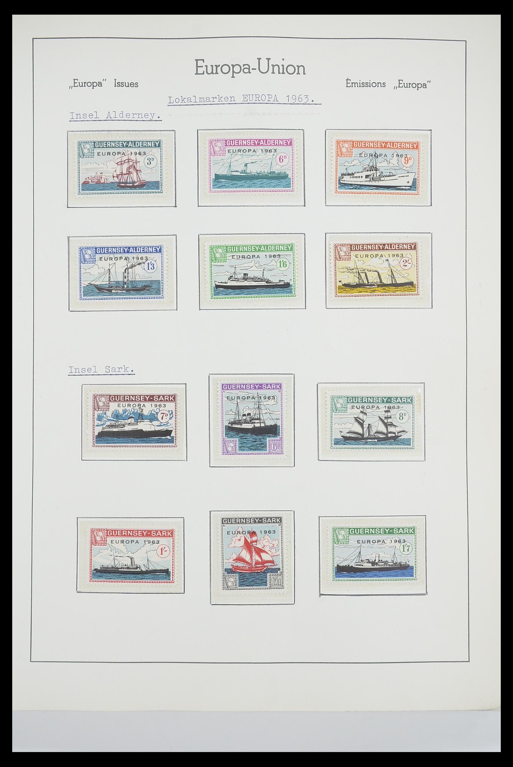 33539 1463 - Postzegelverzameling 33539 Europa CEPT 1942-2008.