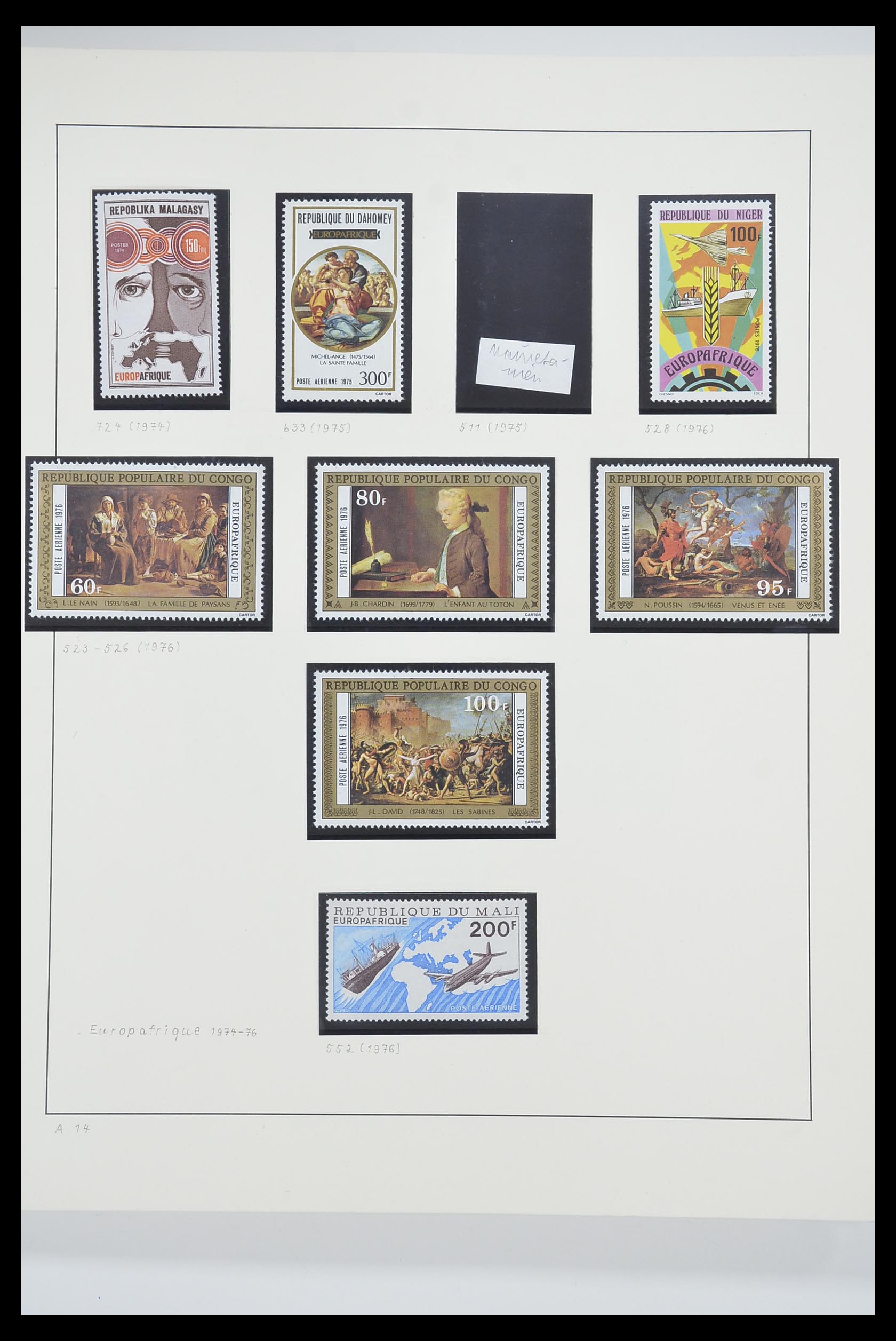 33539 1476 - Postzegelverzameling 33539 Europa CEPT 1942-2008.
