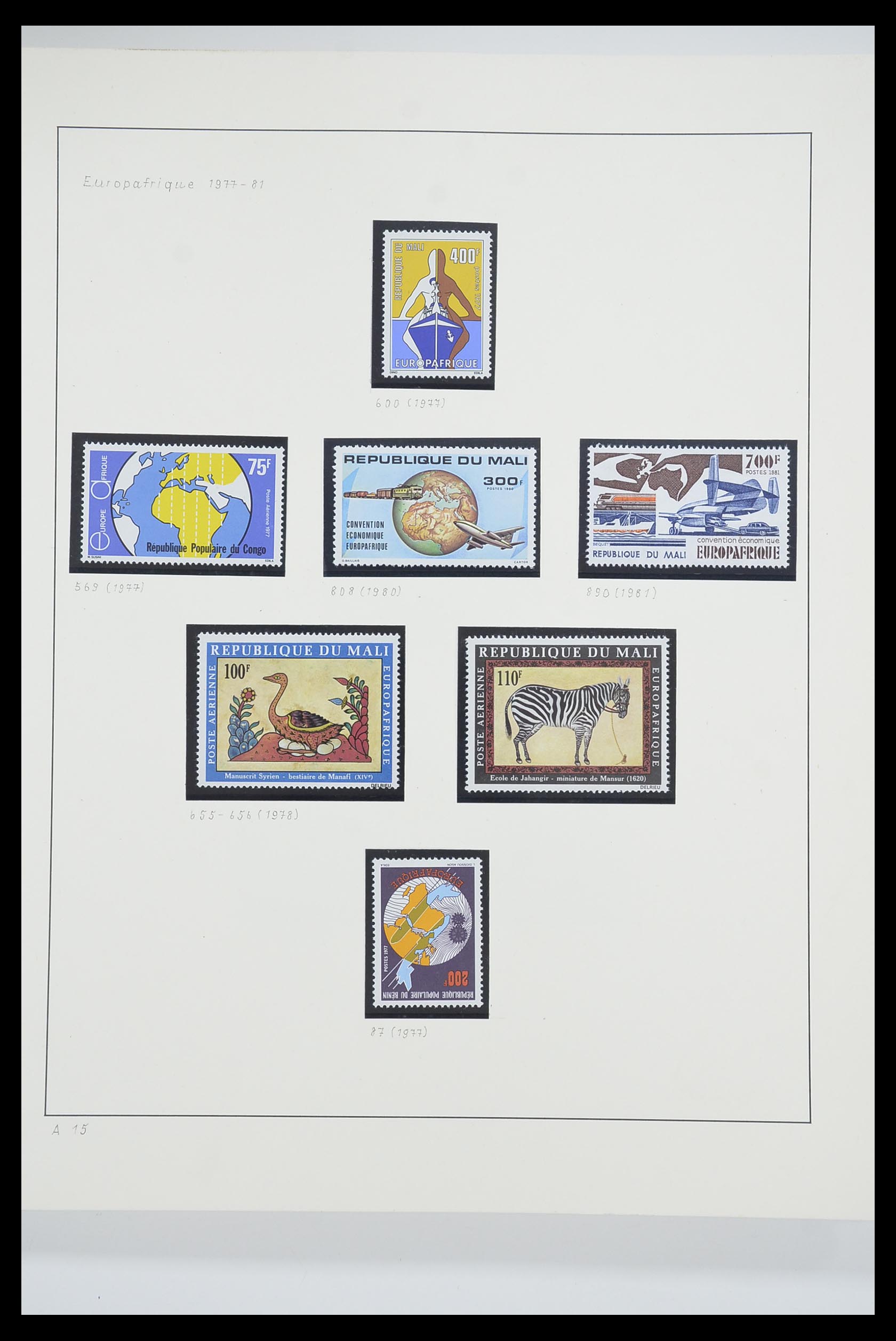 33539 1477 - Postzegelverzameling 33539 Europa CEPT 1942-2008.