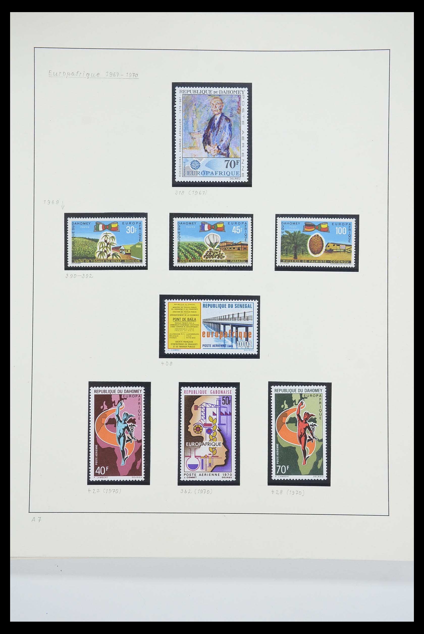 33539 1485 - Postzegelverzameling 33539 Europa CEPT 1942-2008.