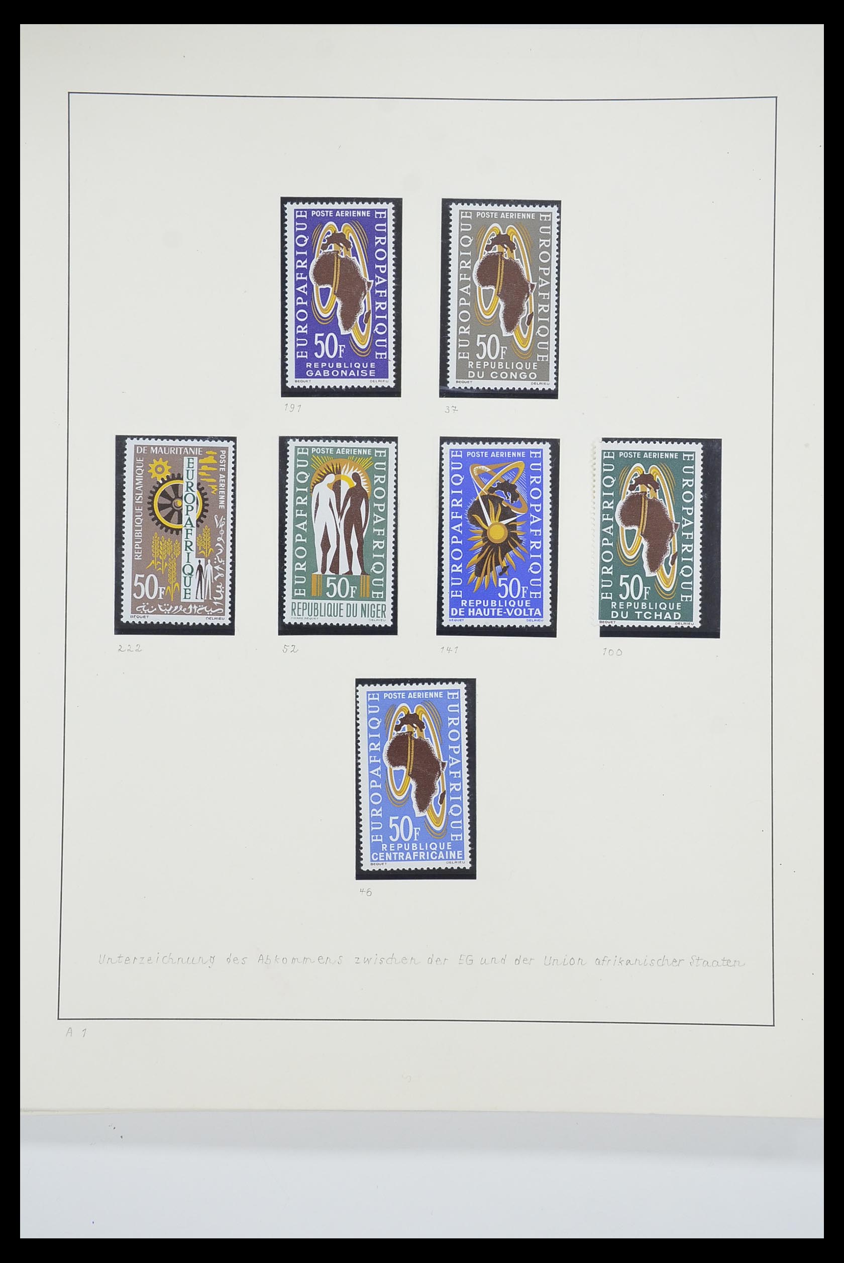 33539 1487 - Stamp collection 33539 Europa CEPT 1942-2008.