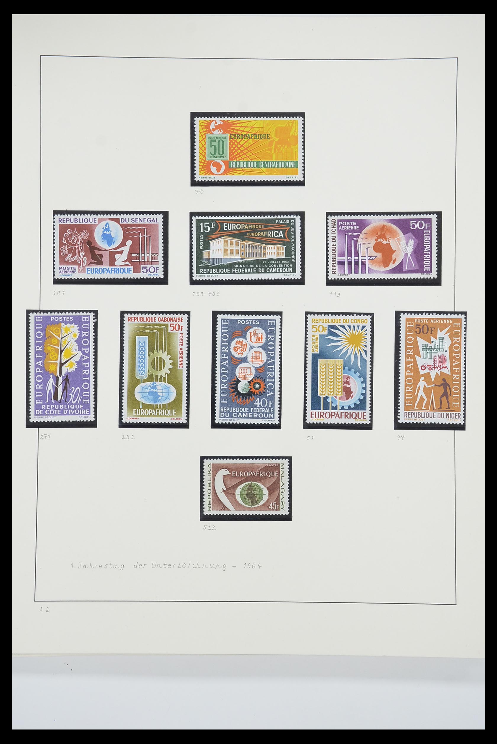 33539 1488 - Postzegelverzameling 33539 Europa CEPT 1942-2008.