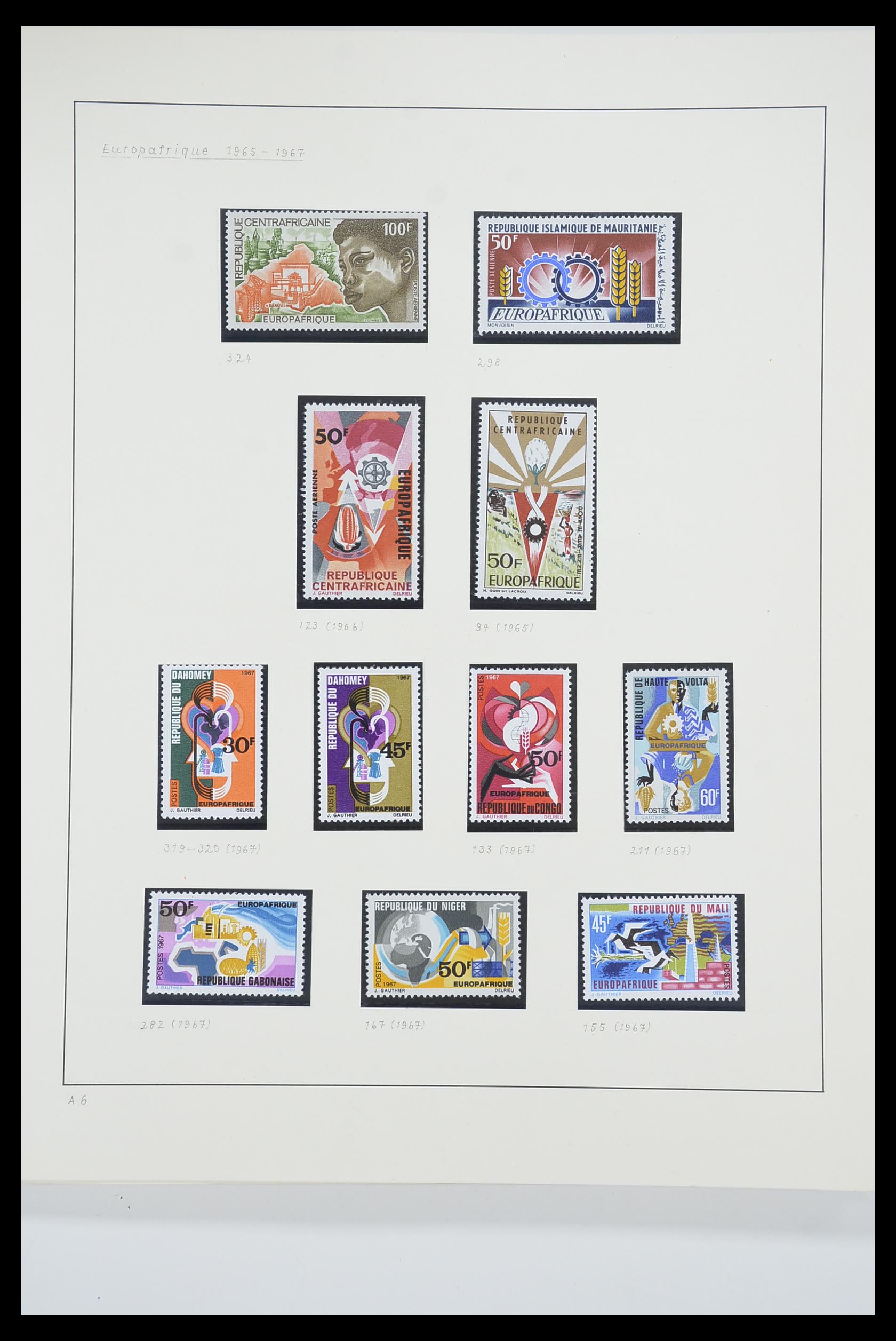 33539 1490 - Postzegelverzameling 33539 Europa CEPT 1942-2008.