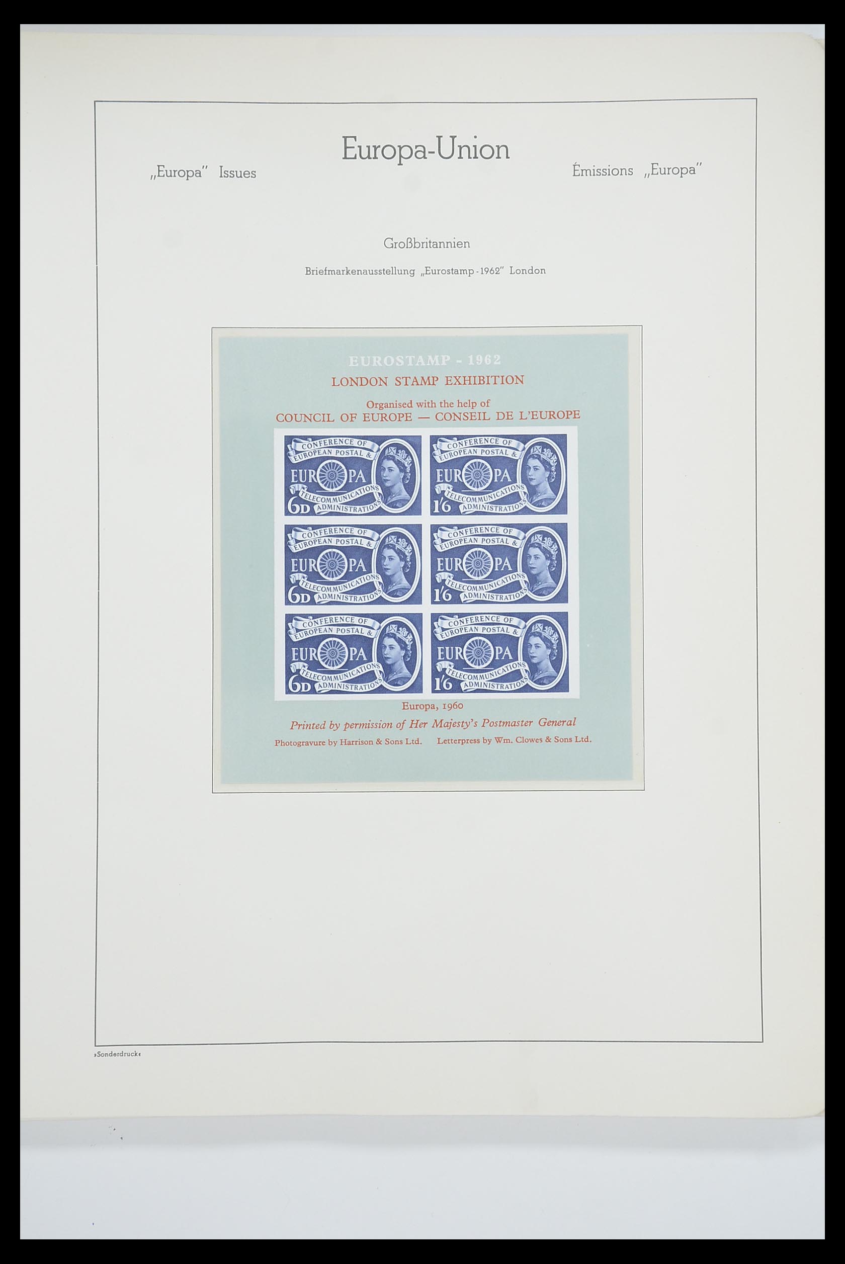 33539 1495 - Postzegelverzameling 33539 Europa CEPT 1942-2008.