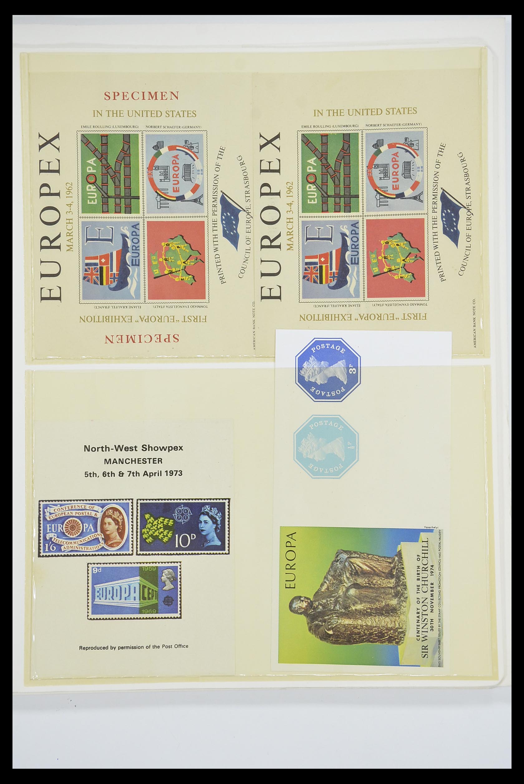 33539 1498 - Stamp collection 33539 Europa CEPT 1942-2008.