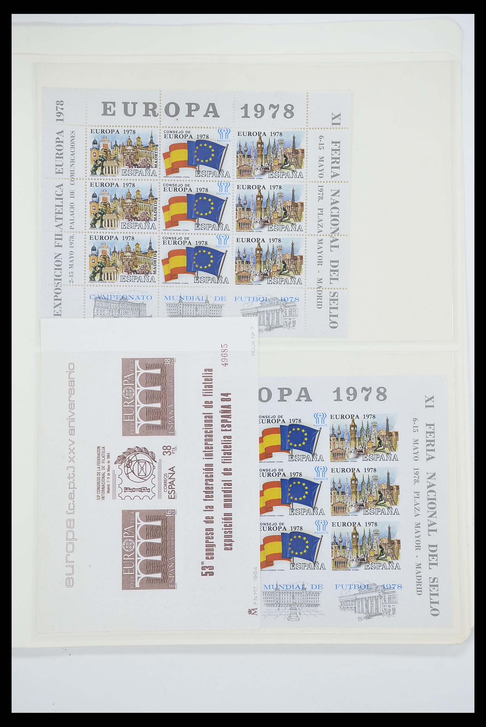 33539 1502 - Postzegelverzameling 33539 Europa CEPT 1942-2008.