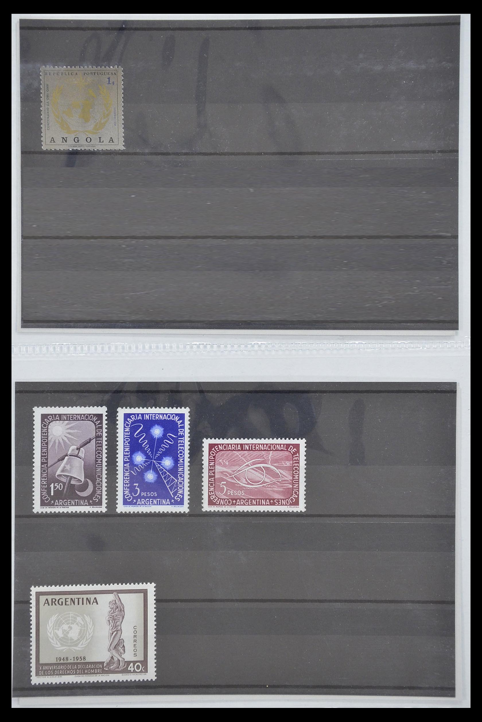33541 002 - Postzegelverzameling 33541 Diverse motieven 1940-2000.