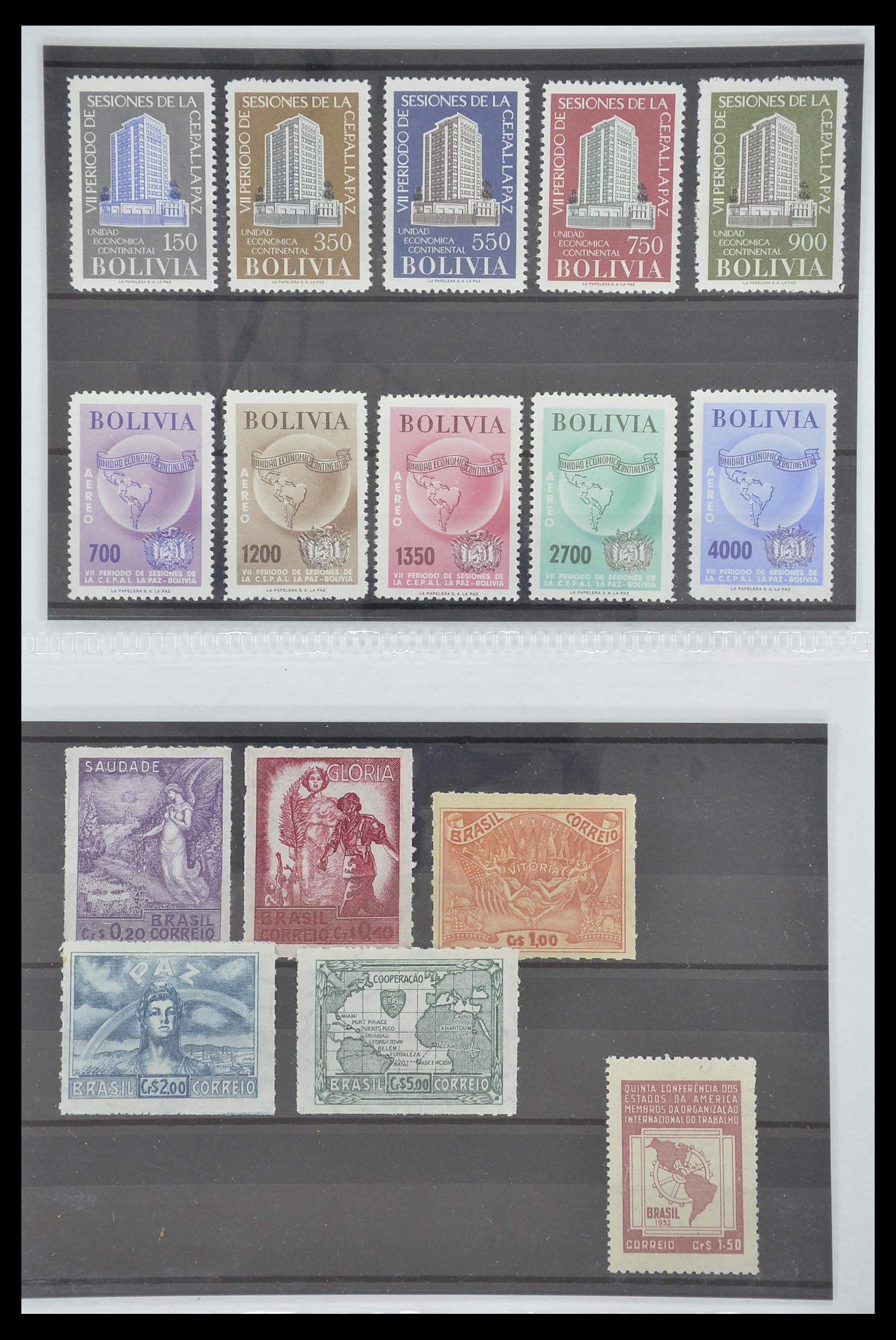 33541 005 - Postzegelverzameling 33541 Diverse motieven 1940-2000.
