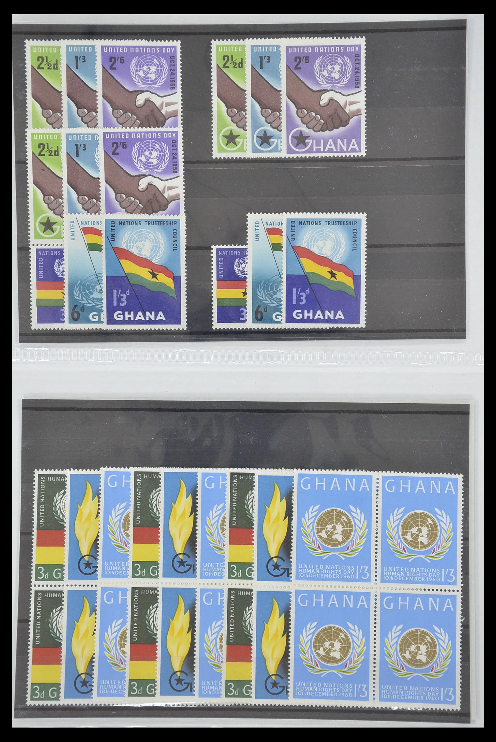 33541 011 - Postzegelverzameling 33541 Diverse motieven 1940-2000.