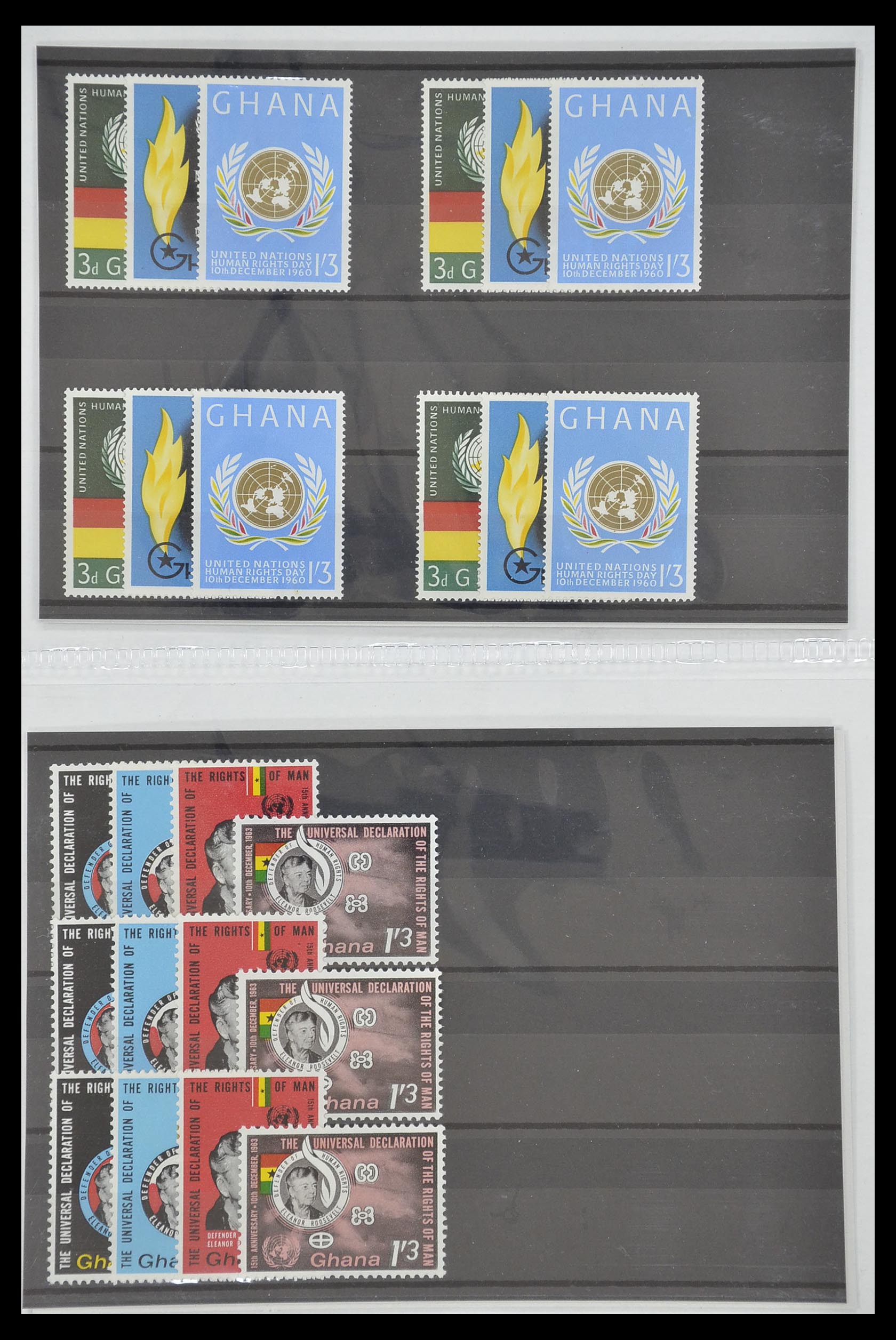 33541 012 - Postzegelverzameling 33541 Diverse motieven 1940-2000.