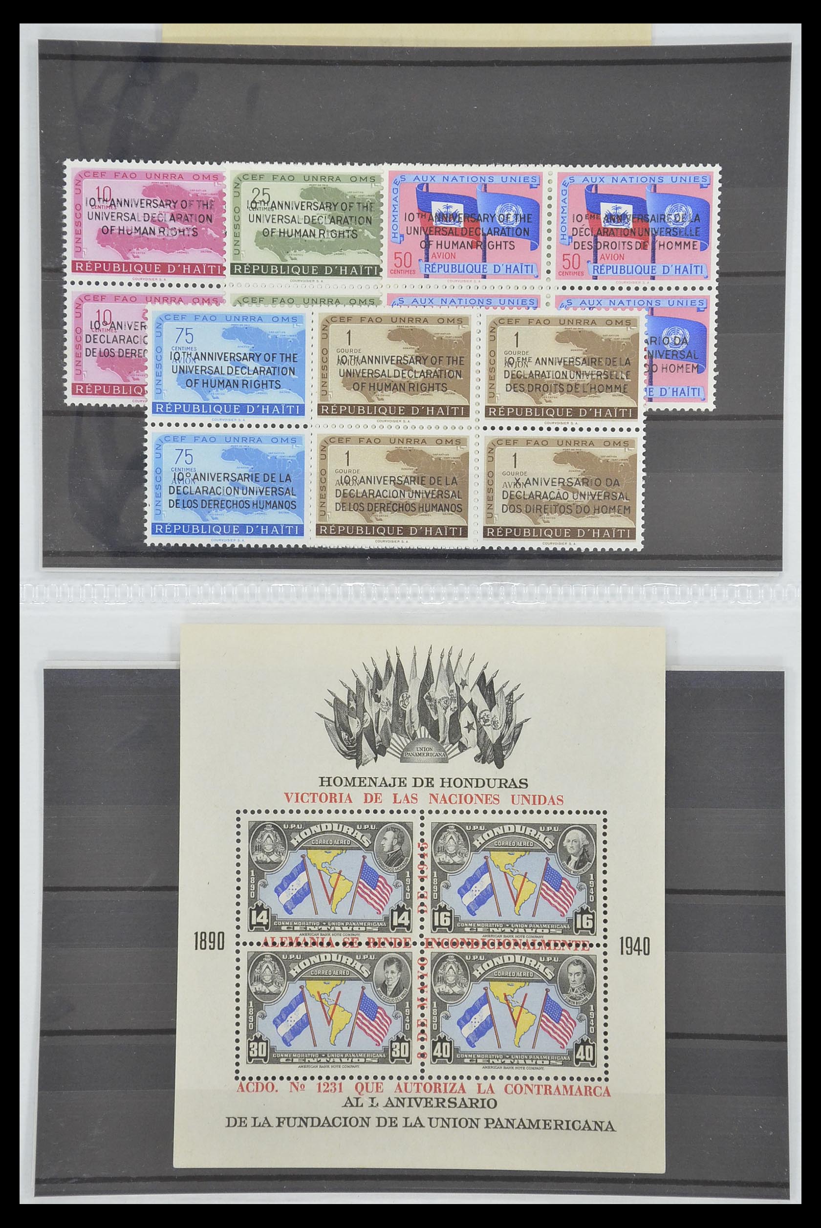 33541 017 - Postzegelverzameling 33541 Diverse motieven 1940-2000.