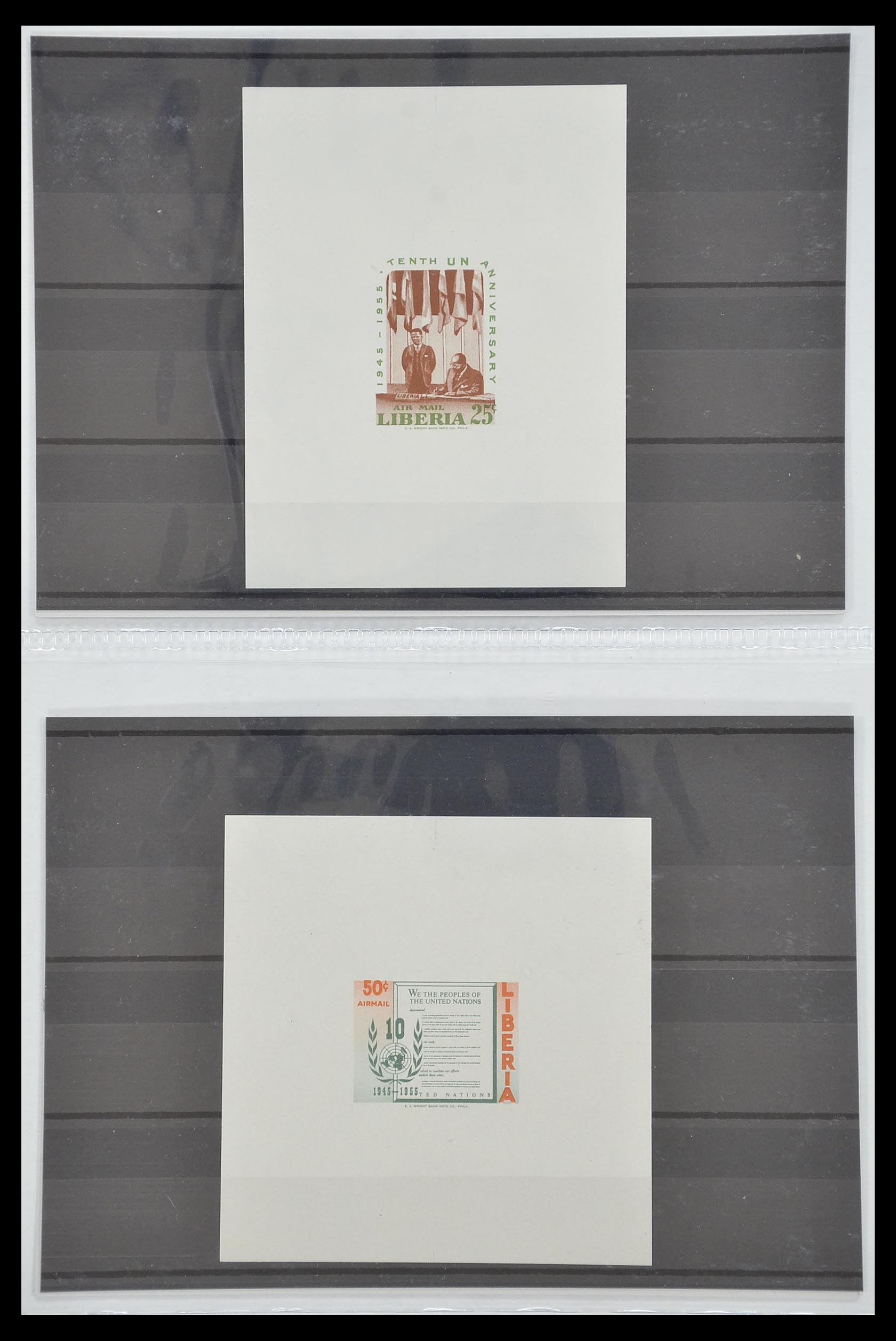33541 030 - Postzegelverzameling 33541 Diverse motieven 1940-2000.