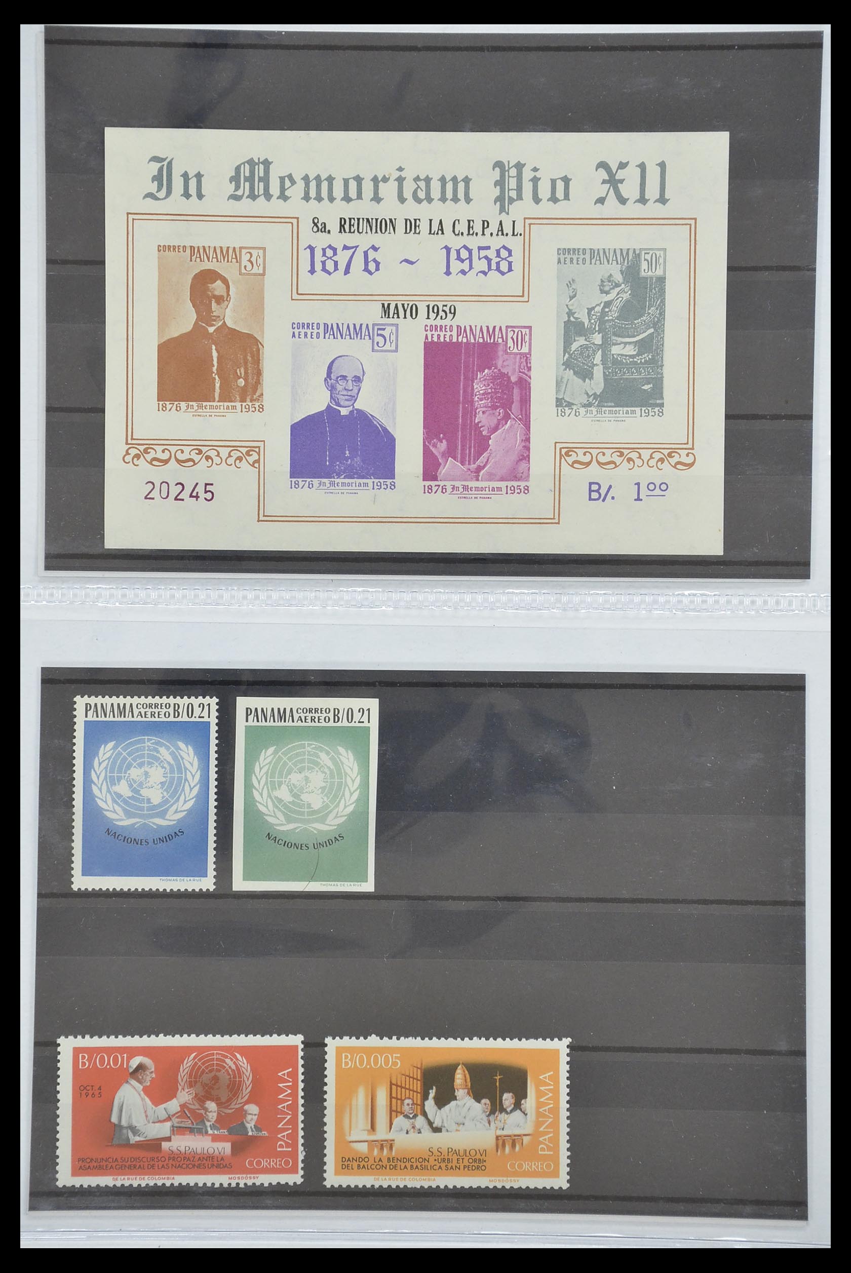 33541 042 - Postzegelverzameling 33541 Diverse motieven 1940-2000.