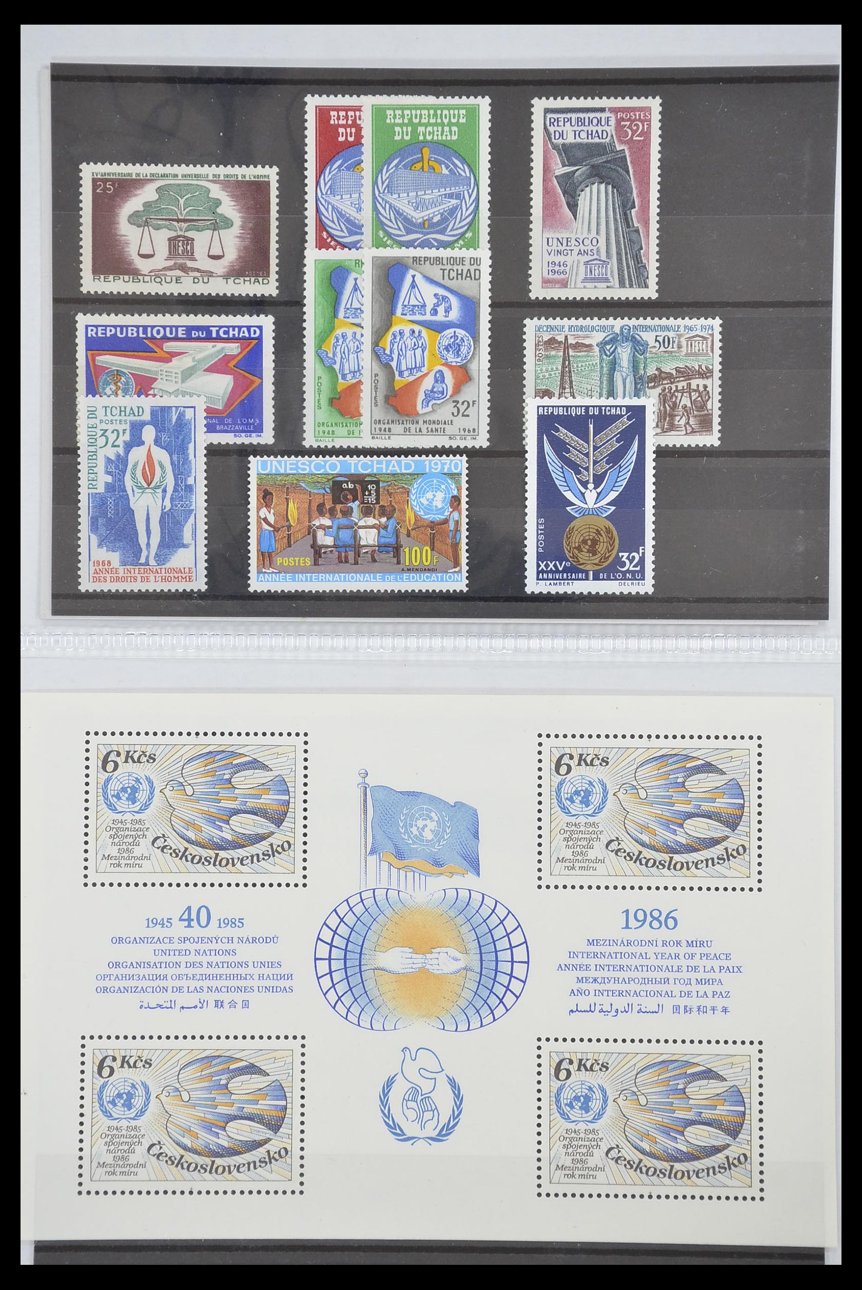33541 052 - Postzegelverzameling 33541 Diverse motieven 1940-2000.