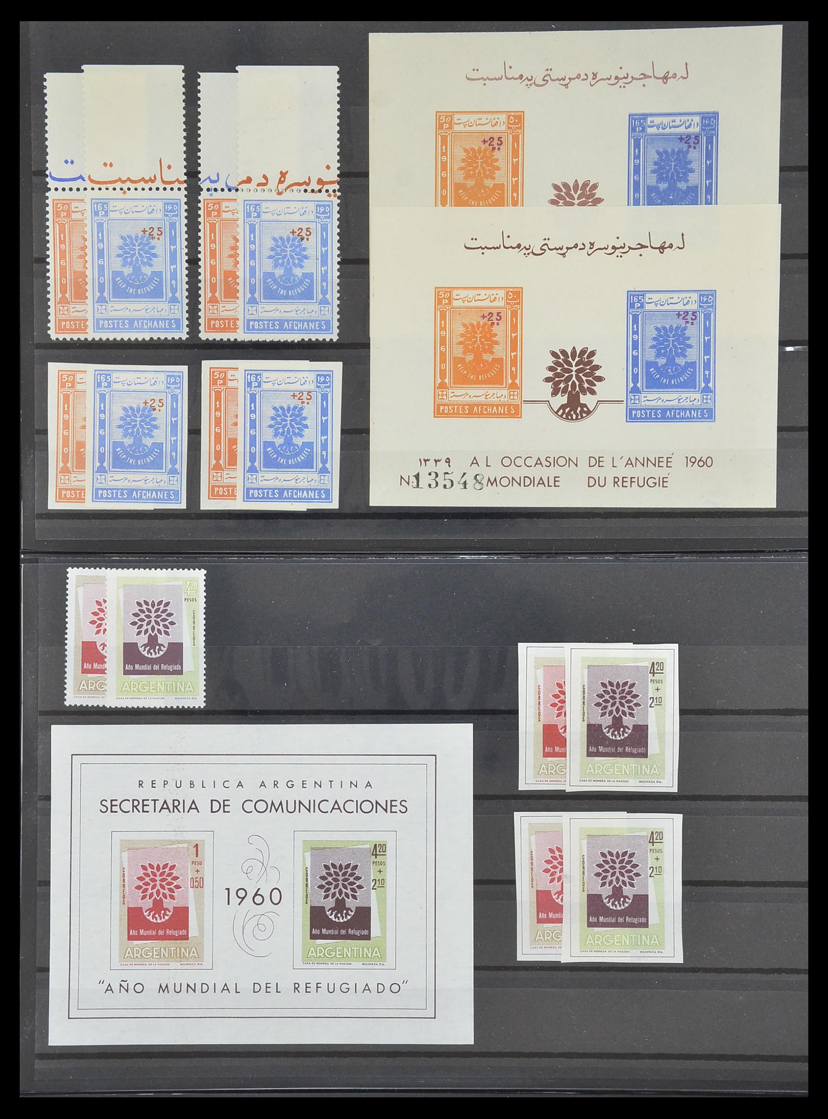 33541 061 - Postzegelverzameling 33541 Diverse motieven 1940-2000.