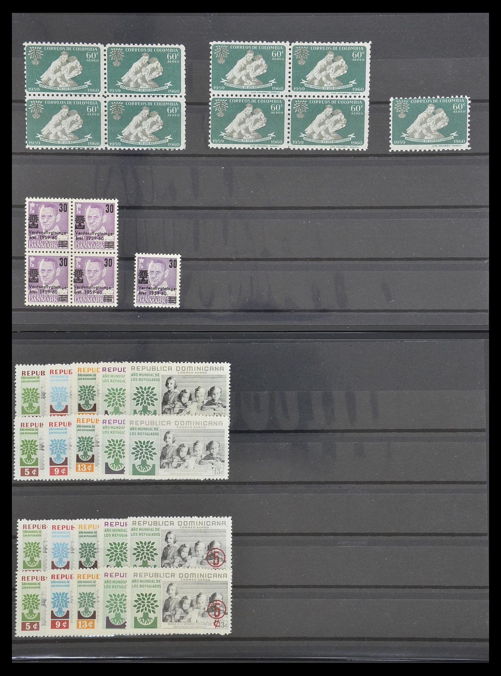 33541 064 - Postzegelverzameling 33541 Diverse motieven 1940-2000.