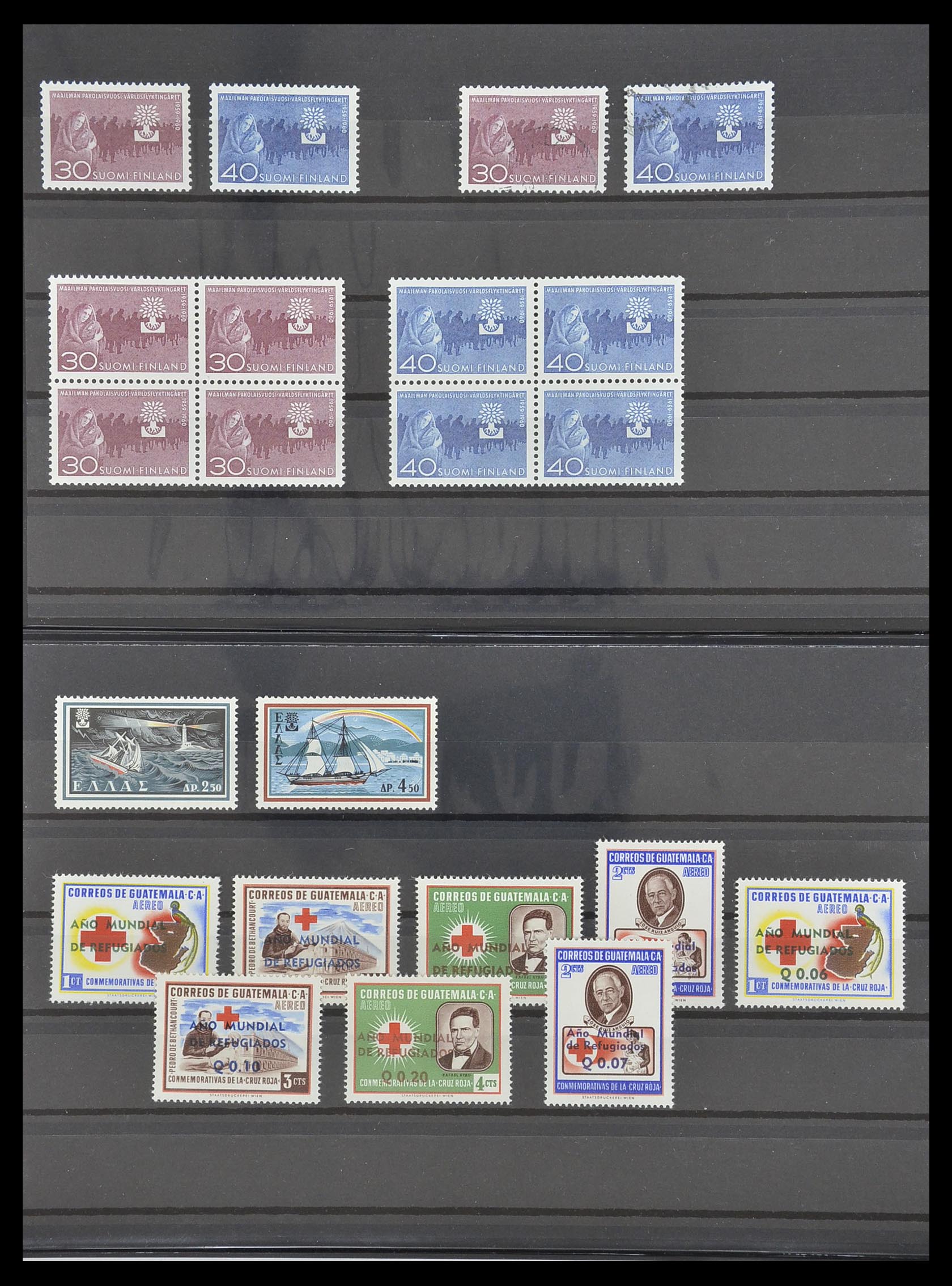 33541 067 - Postzegelverzameling 33541 Diverse motieven 1940-2000.