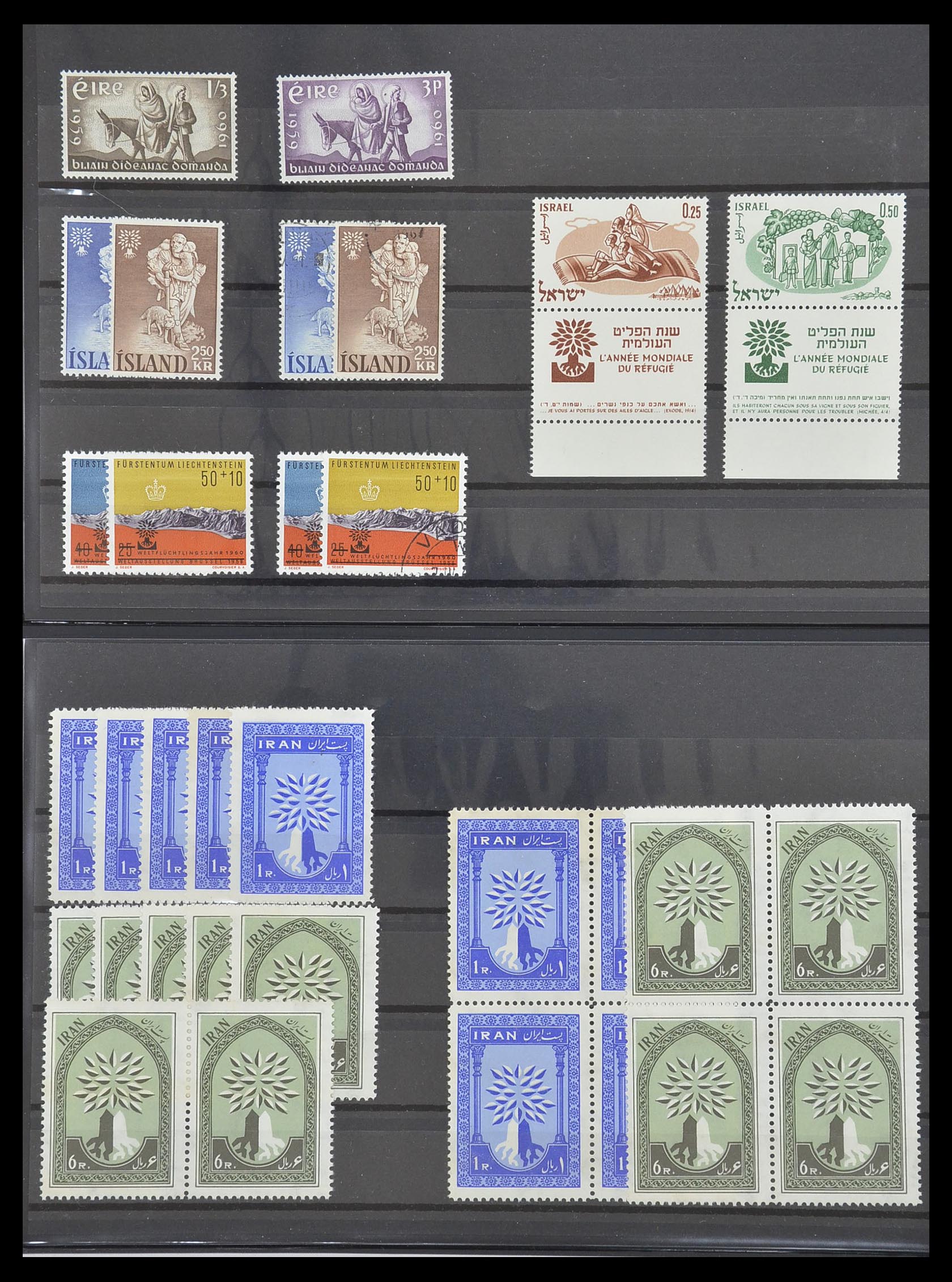 33541 070 - Postzegelverzameling 33541 Diverse motieven 1940-2000.