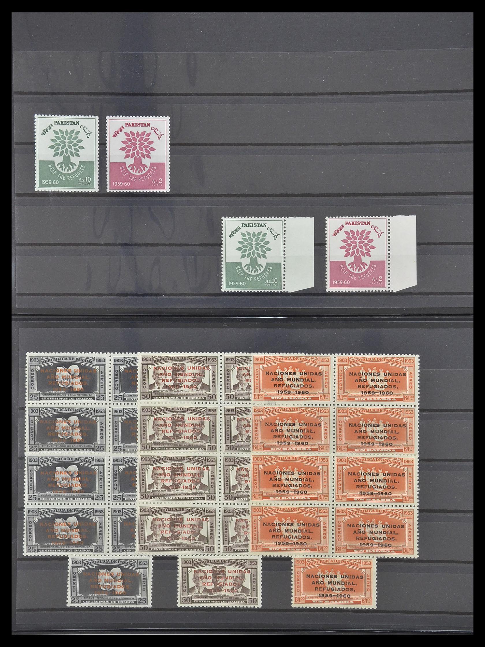 33541 079 - Postzegelverzameling 33541 Diverse motieven 1940-2000.