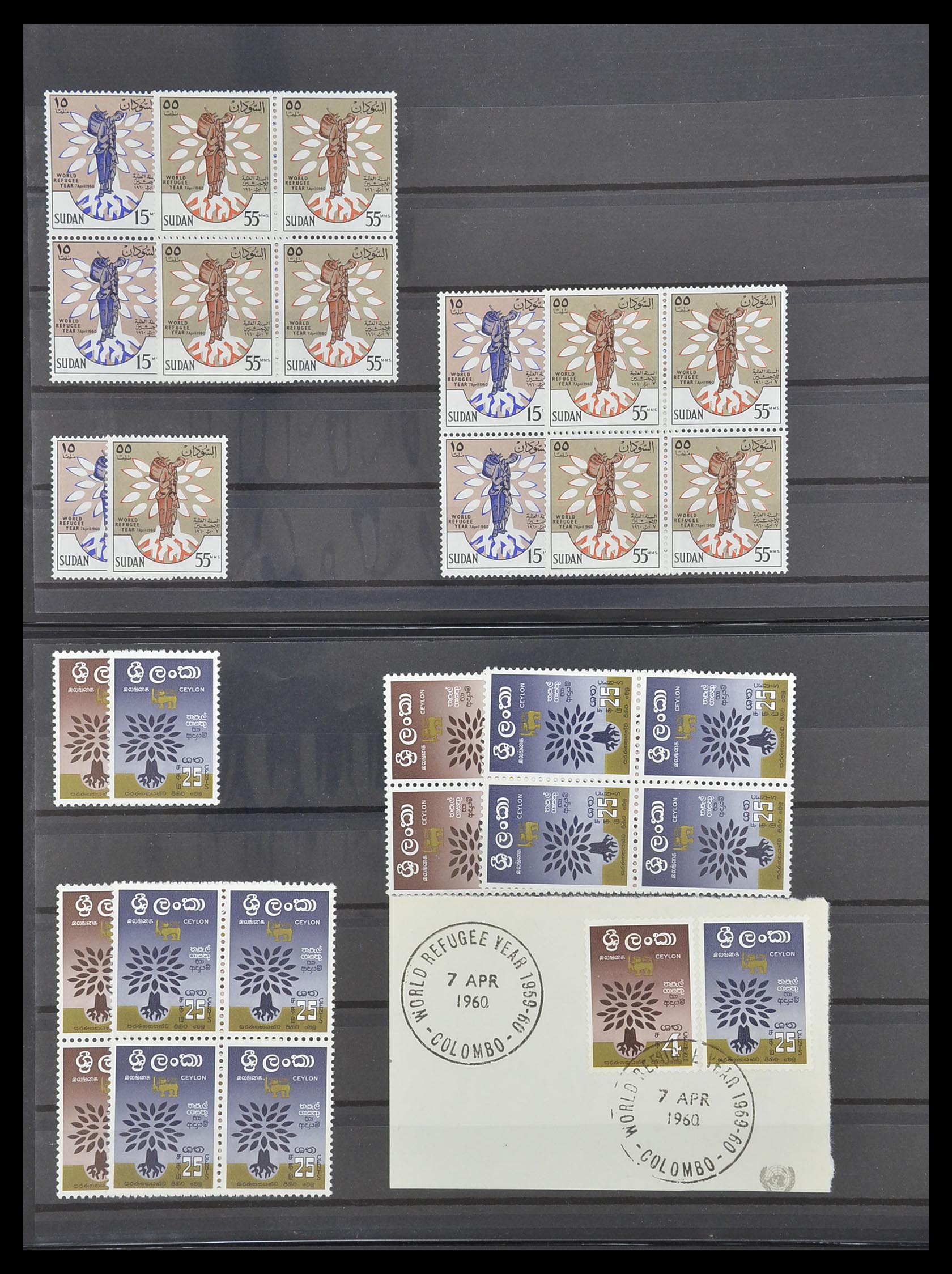33541 083 - Postzegelverzameling 33541 Diverse motieven 1940-2000.