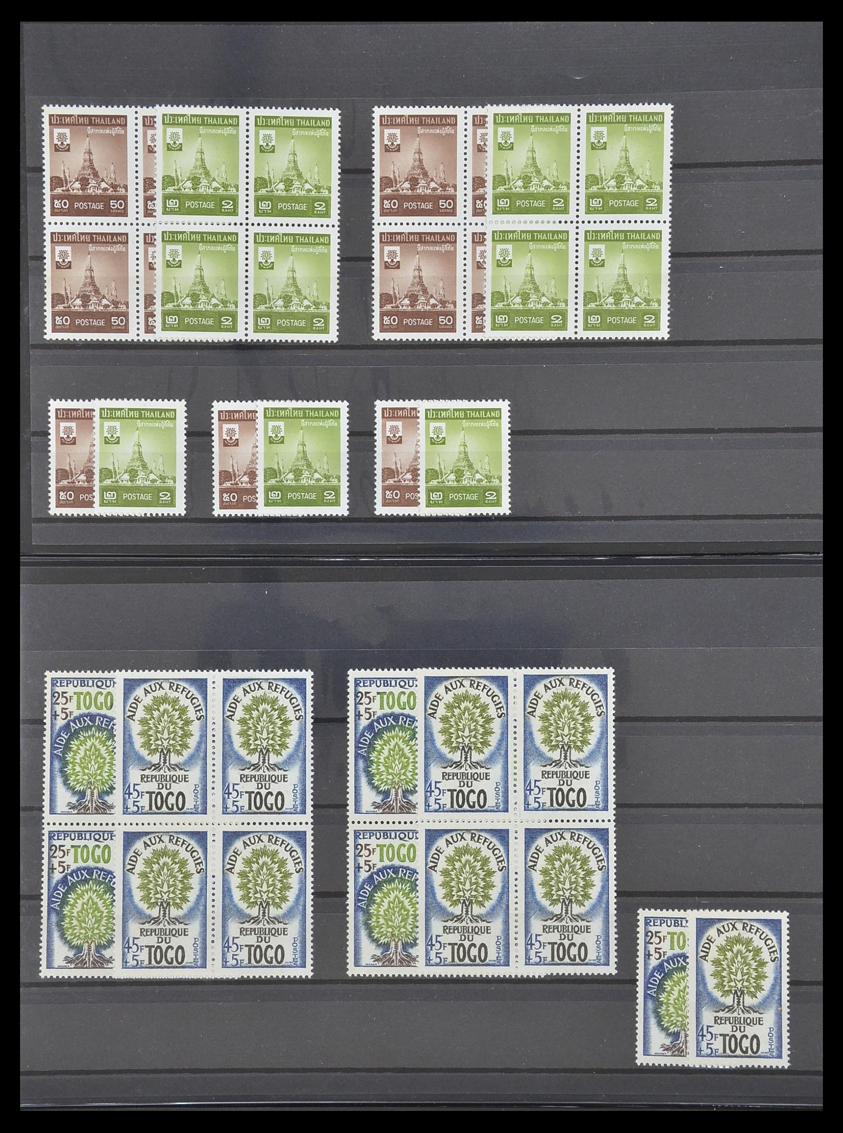 33541 085 - Postzegelverzameling 33541 Diverse motieven 1940-2000.