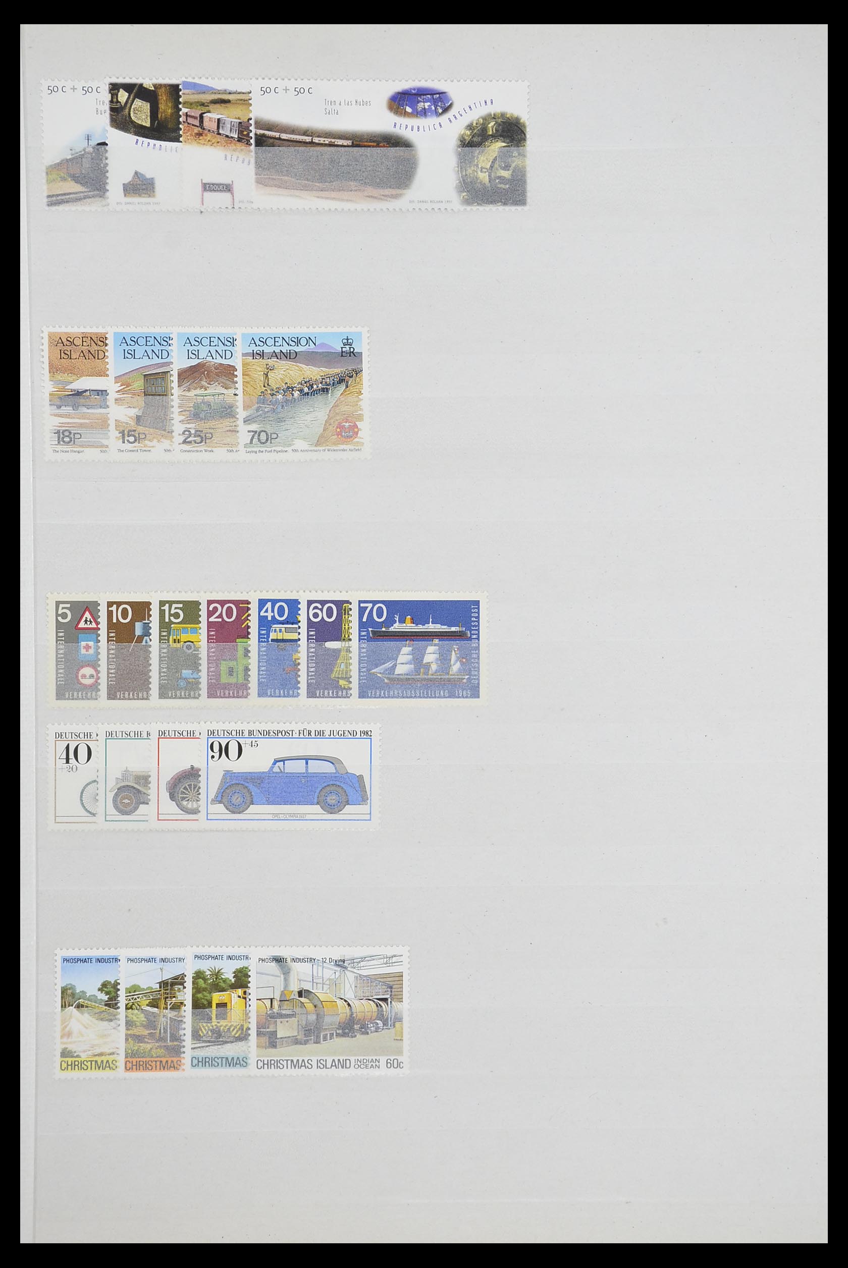 33541 090 - Postzegelverzameling 33541 Diverse motieven 1940-2000.