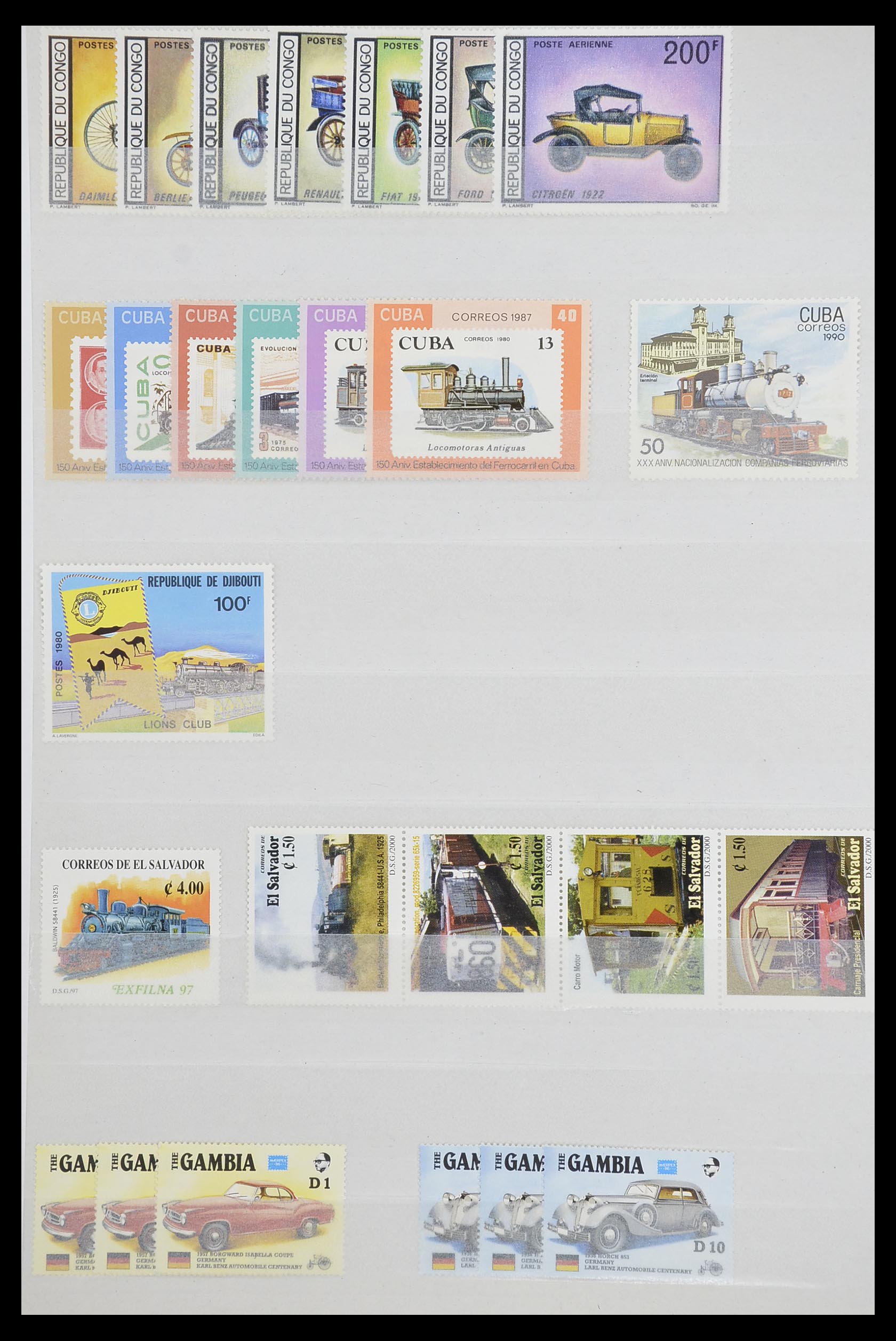33541 091 - Postzegelverzameling 33541 Diverse motieven 1940-2000.