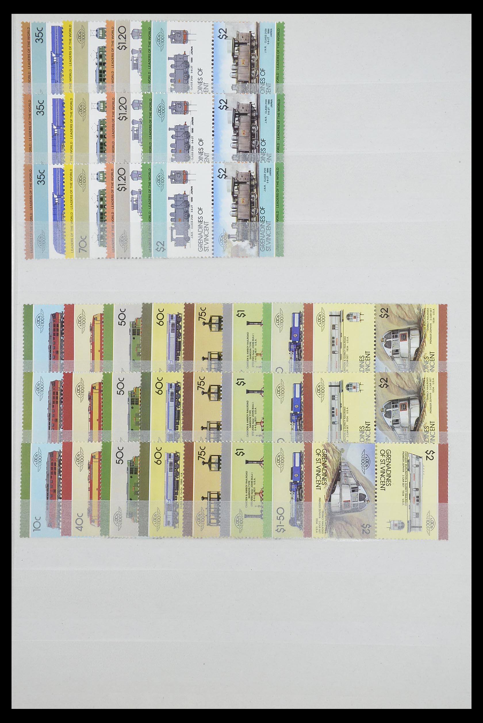 33541 100 - Postzegelverzameling 33541 Diverse motieven 1940-2000.